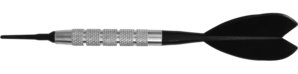 Fléchettes McDart en laiton argenté - Fléchettes souples - 18 g