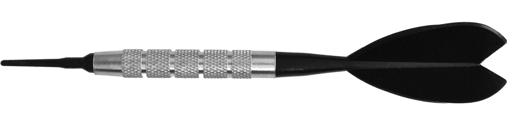 Fléchettes McDart en laiton argenté - Fléchettes souples - 18 g