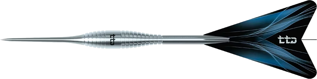 Caliburn TTD Complete Titanium T2 Fléchettes en acier argenté - 6 g