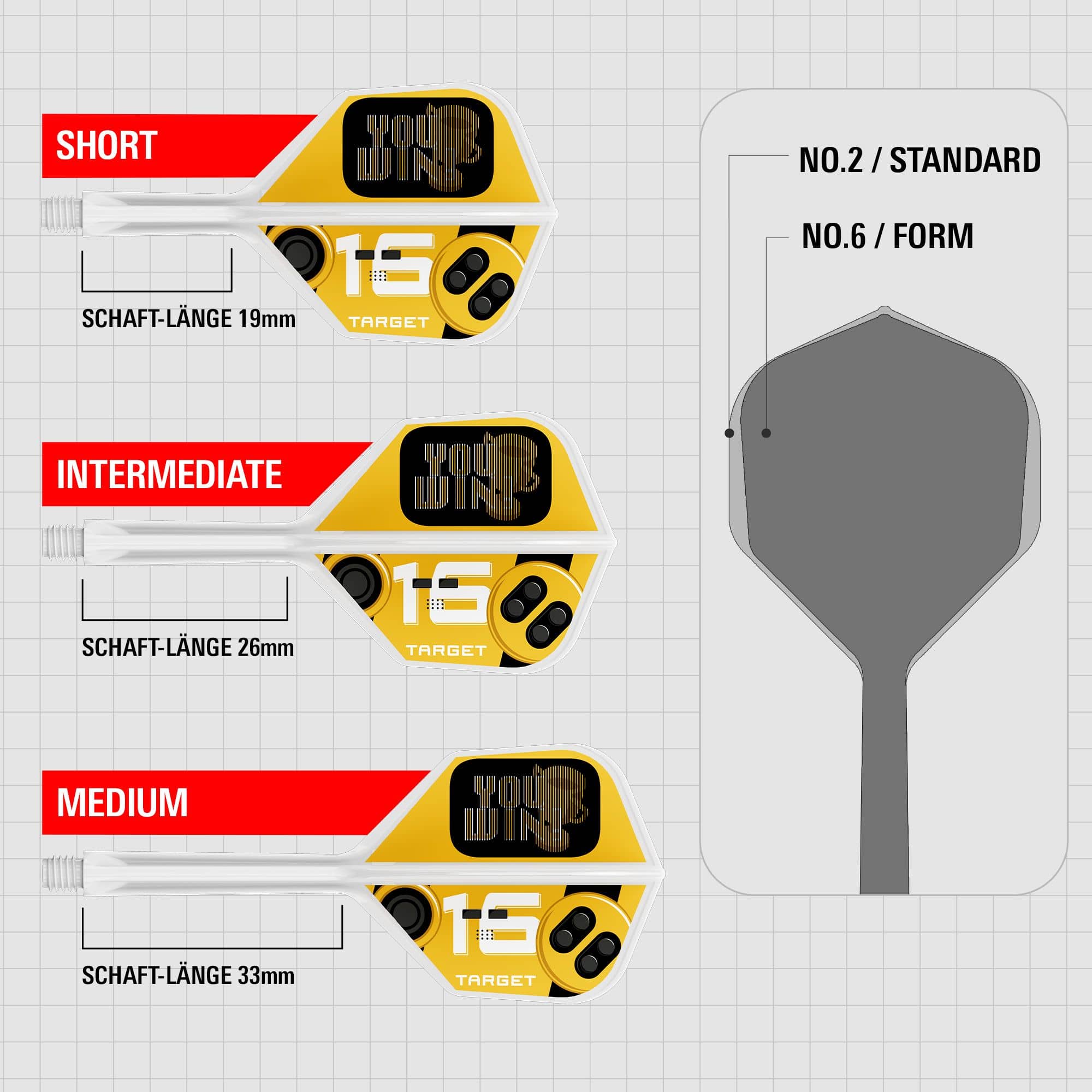 Targetz K-Flex et gagnez 6 vols Das Bild stellt Target K-Flex You Win No6 Flights dar. Diese Flights werden beim Dartsport eingesetzt.