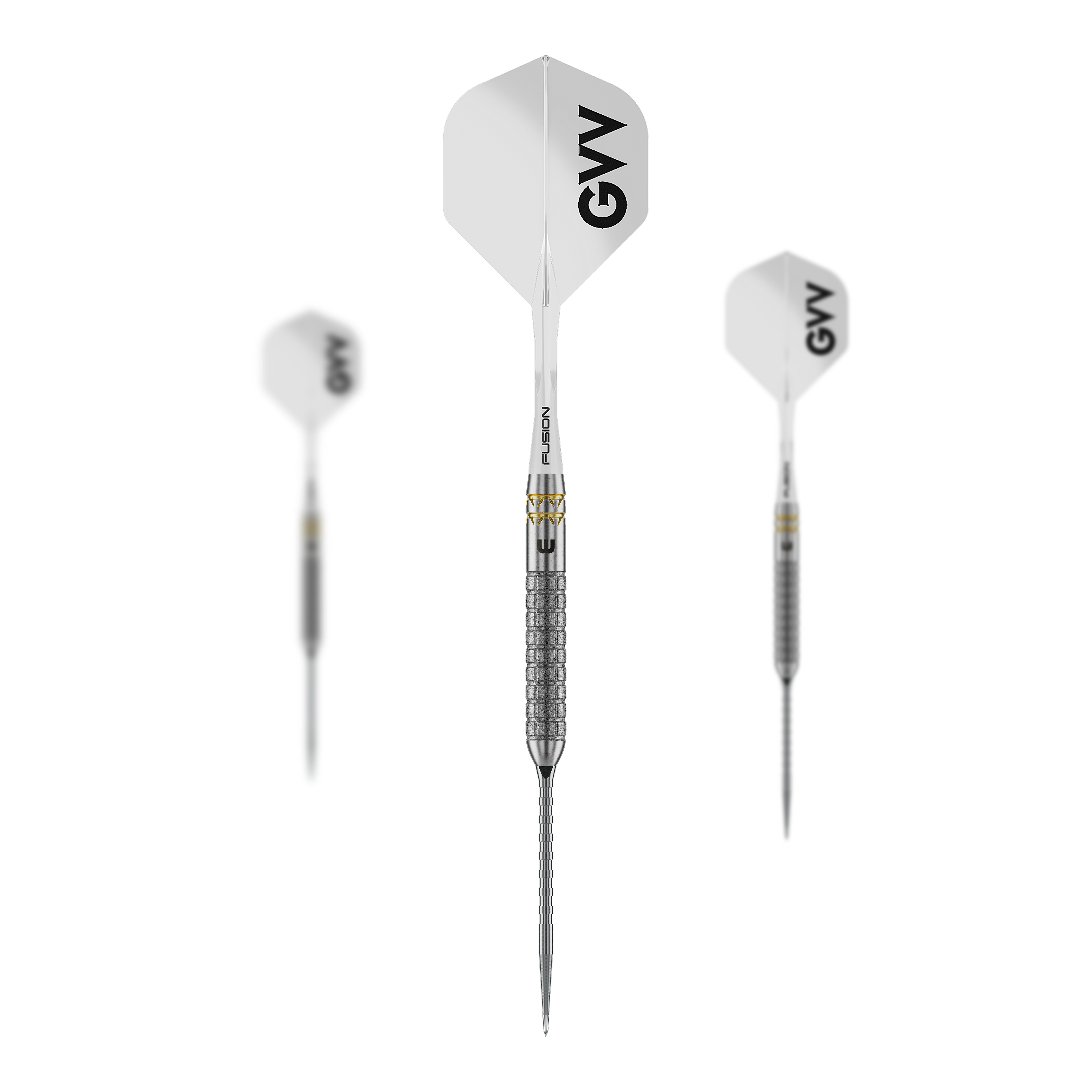 Fléchettes en acier Winmau Gian Van Veen W-MAX Switch Point
