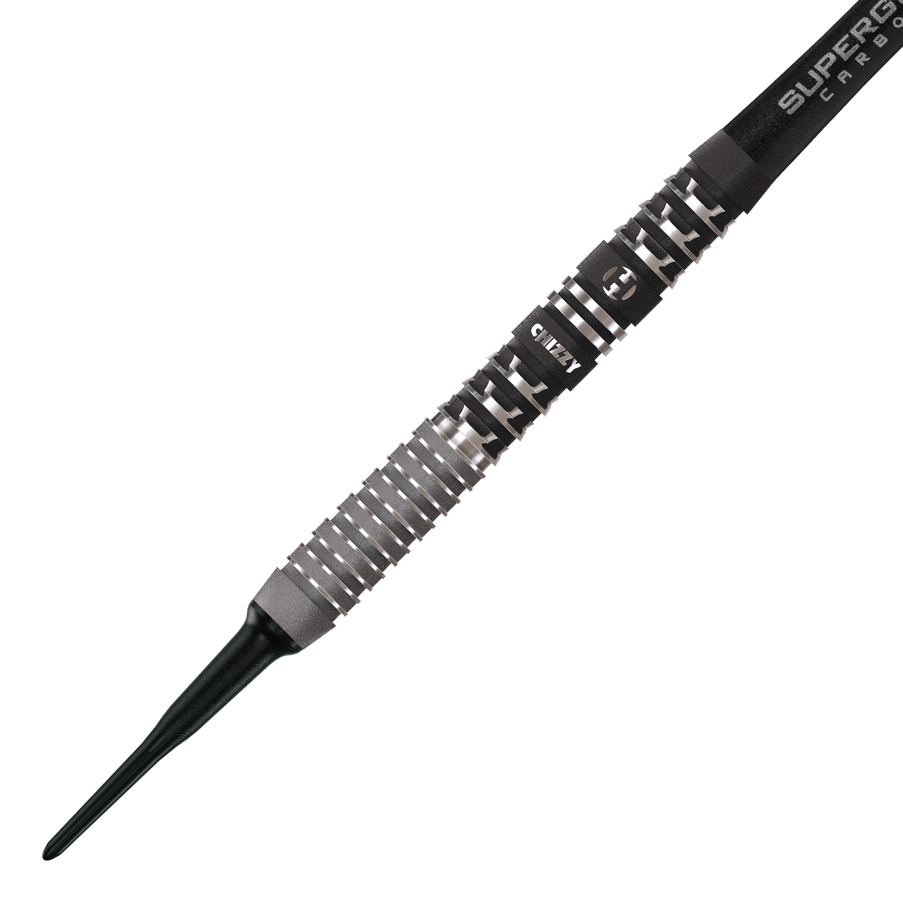 Fléchettes souples Dave Chisnall Chizzy Series 4 de Harrow Das Bild zeigt die Harrows Dave Chisnall Chizzy Series 4 Softdarts. Dies sind spezielle Softdarts, entworfen für präzises Werfen.