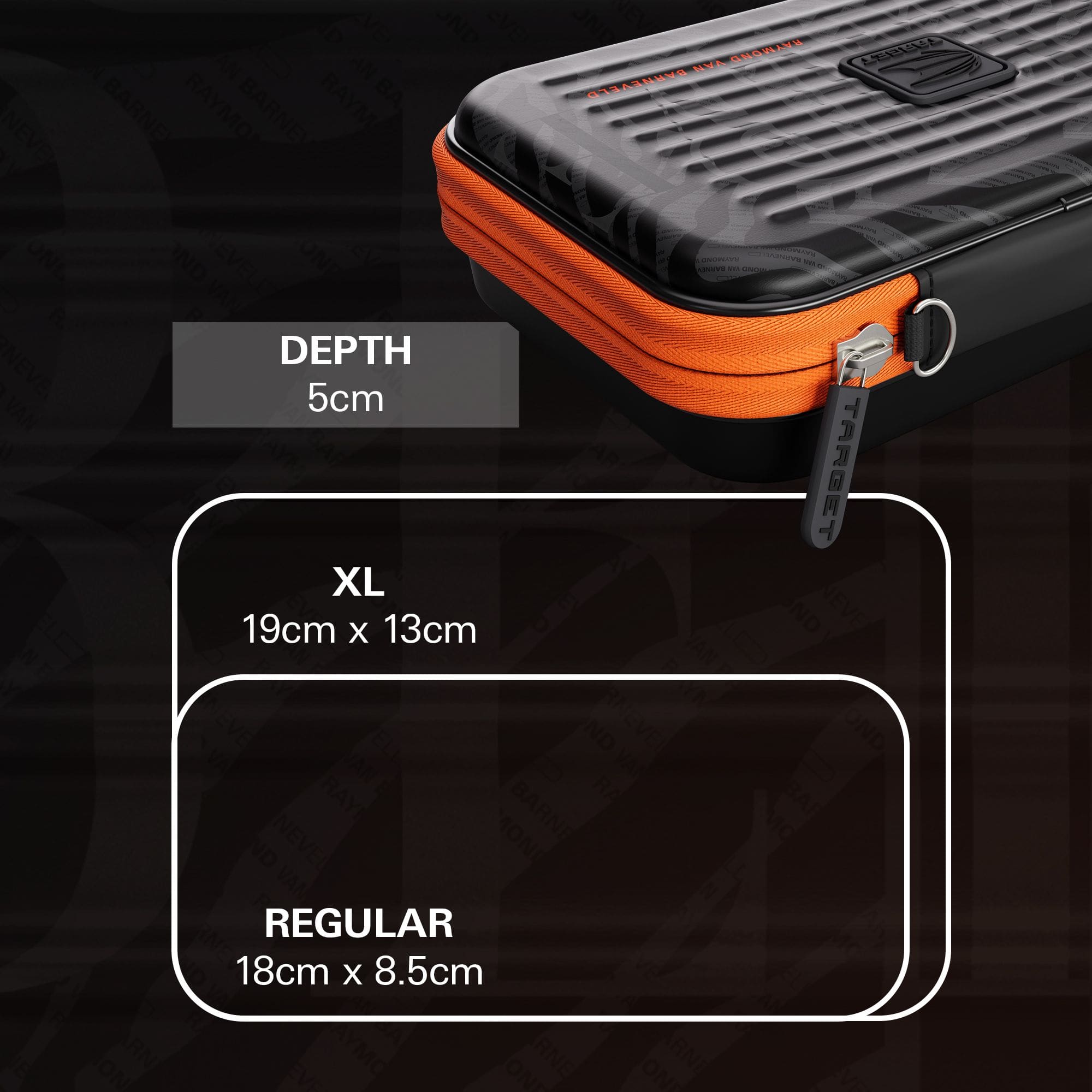 Étui à fléchettes Takoma XL Ghost Series Raymond Van Barneveld Hier ist das Takoma XL Ghost Series Raymond Van Barneveld Dartcase abgebildet. Diese Darttasche trägt das Design des bekannten Dartspielers Raymond Van Barneveld.
