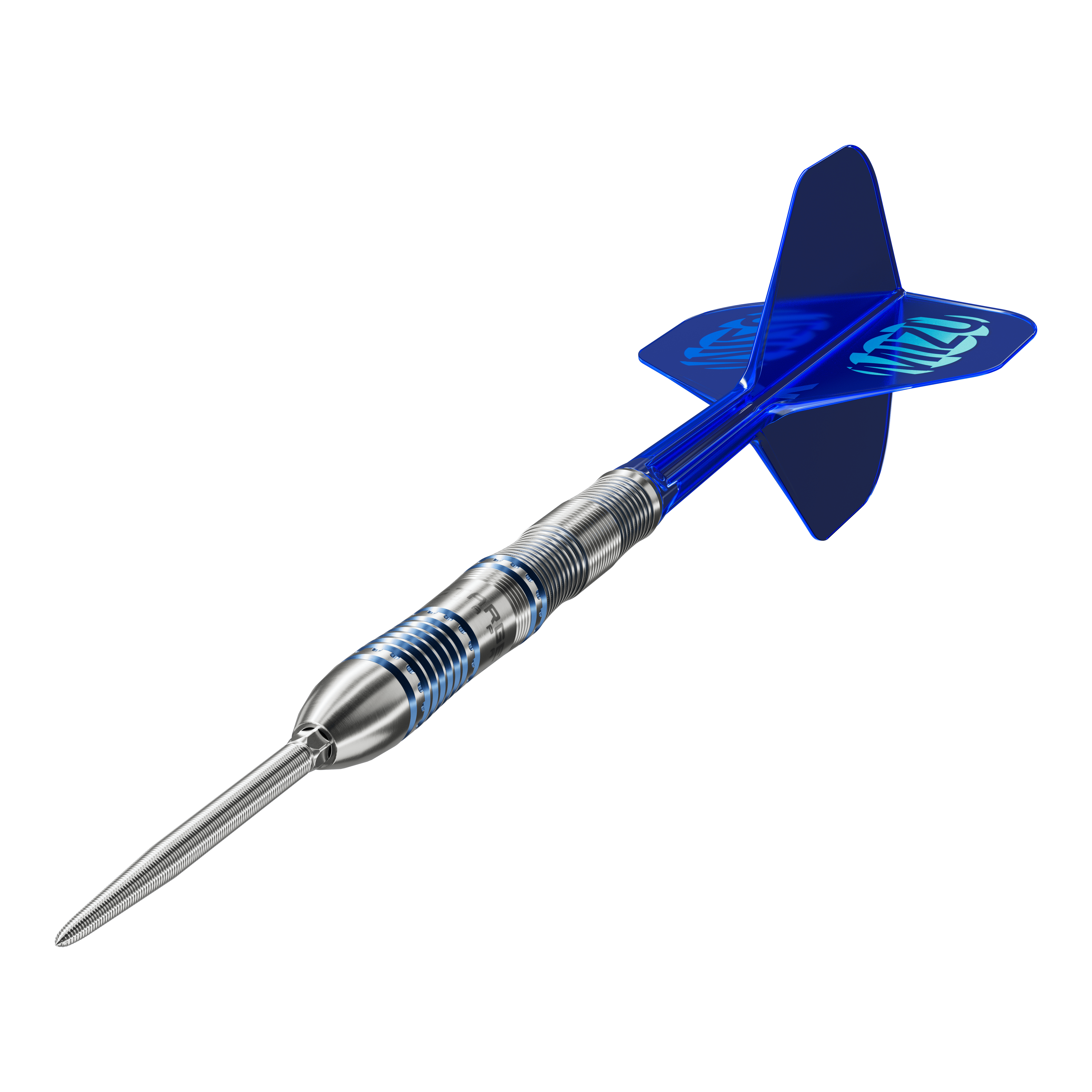 Fléchettes en acier Target Japan Mizu Series 02 Swiss Point Die Abbildung zeigt die Target Japan Mizu Series 02 Swiss Point Steeldarts. Dies sind hochwertige Darts für Präzisionsspiel.