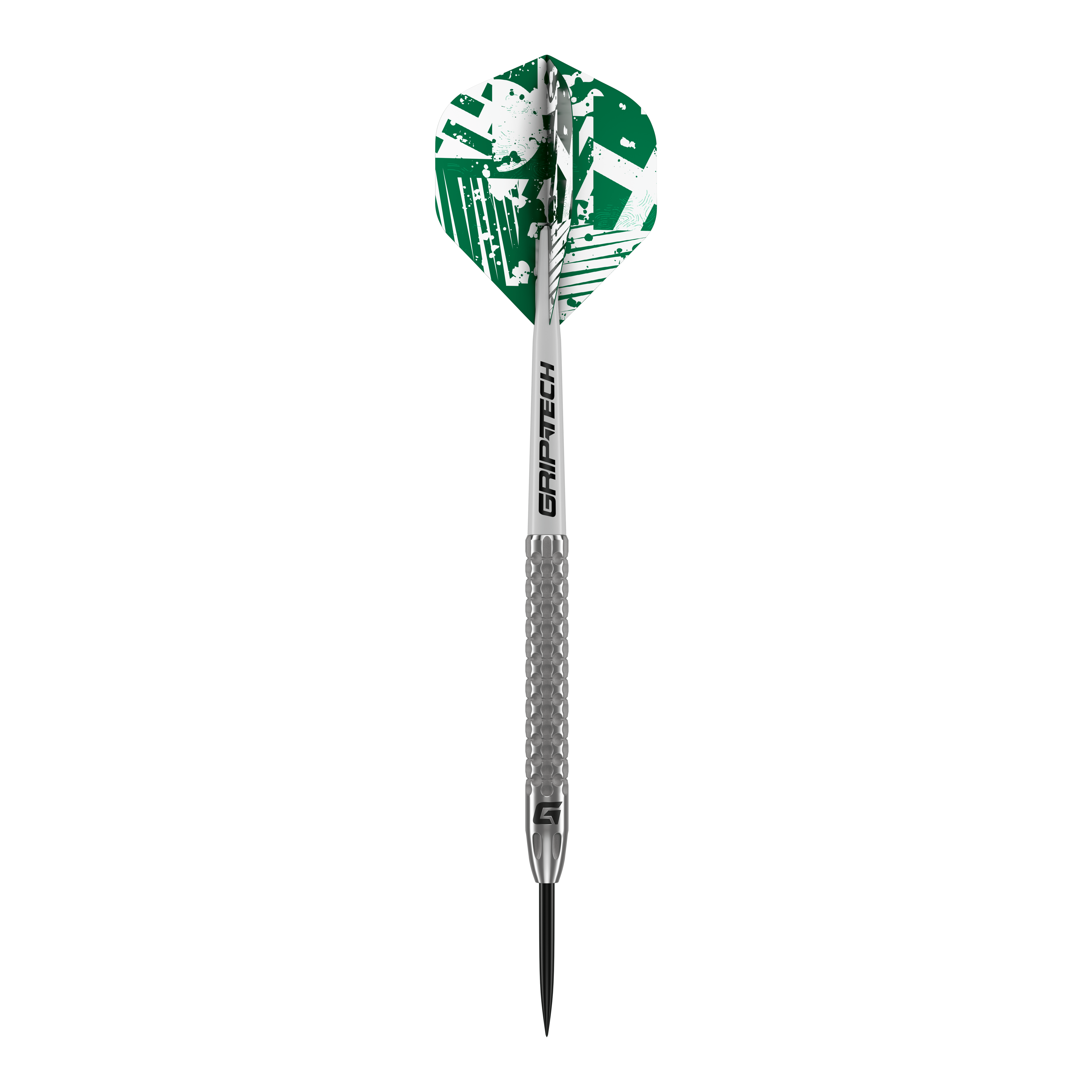 Fléchettes GOAT Fairway V2 en acier tungstène Ein GOAT Fairway V2 Tungsten Steeldart liegt zentral im Bild. Die Oberfläche ist glänzend.