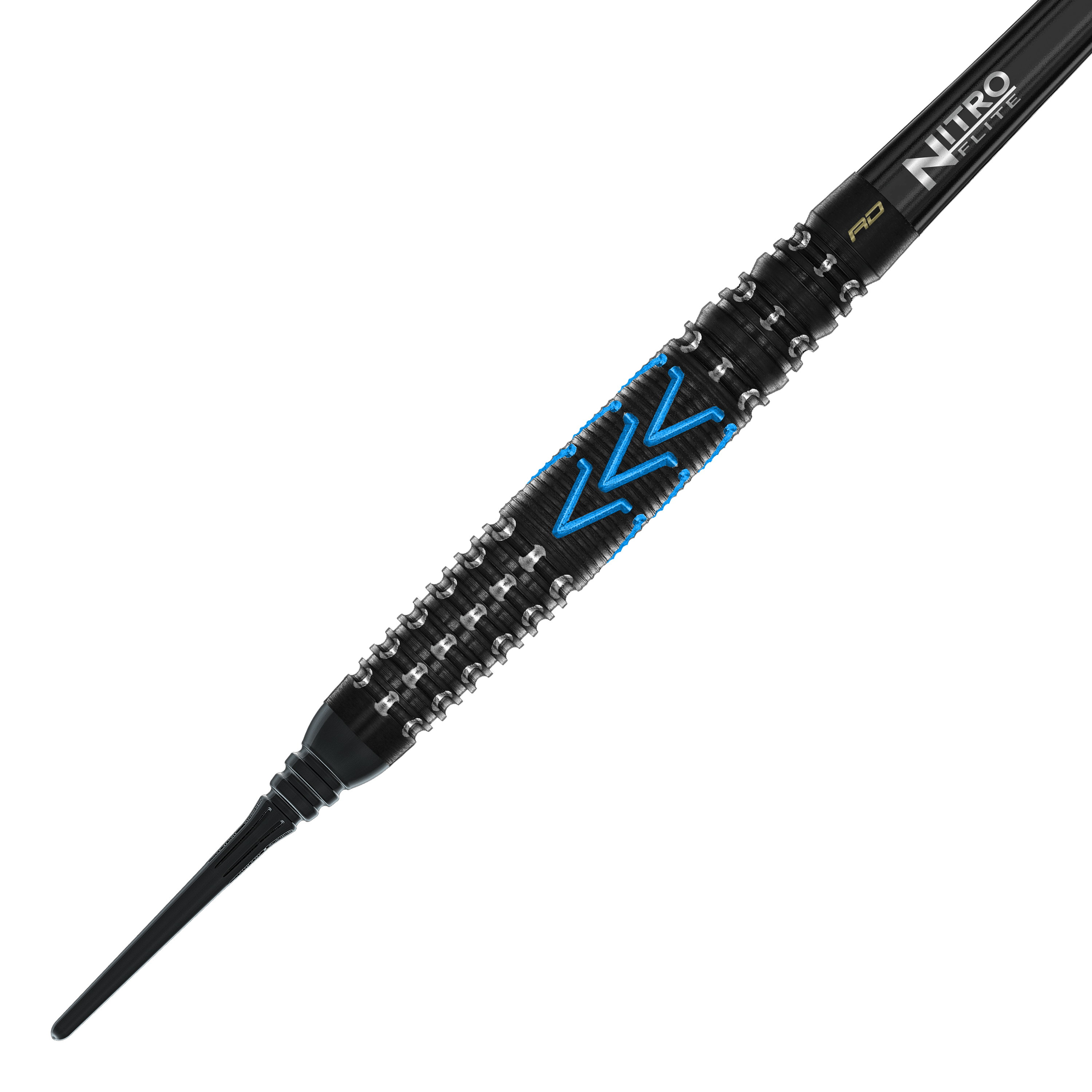 Fléchettes souples Red Dragon Amp Torpedo - 22 g Das Bild zeigt die Red Dragon Amp Torpedo Softdarts mit einem Gewicht von 22g. Der Dart hat ein modernes Design und eignet sich für das Softdartspiel.