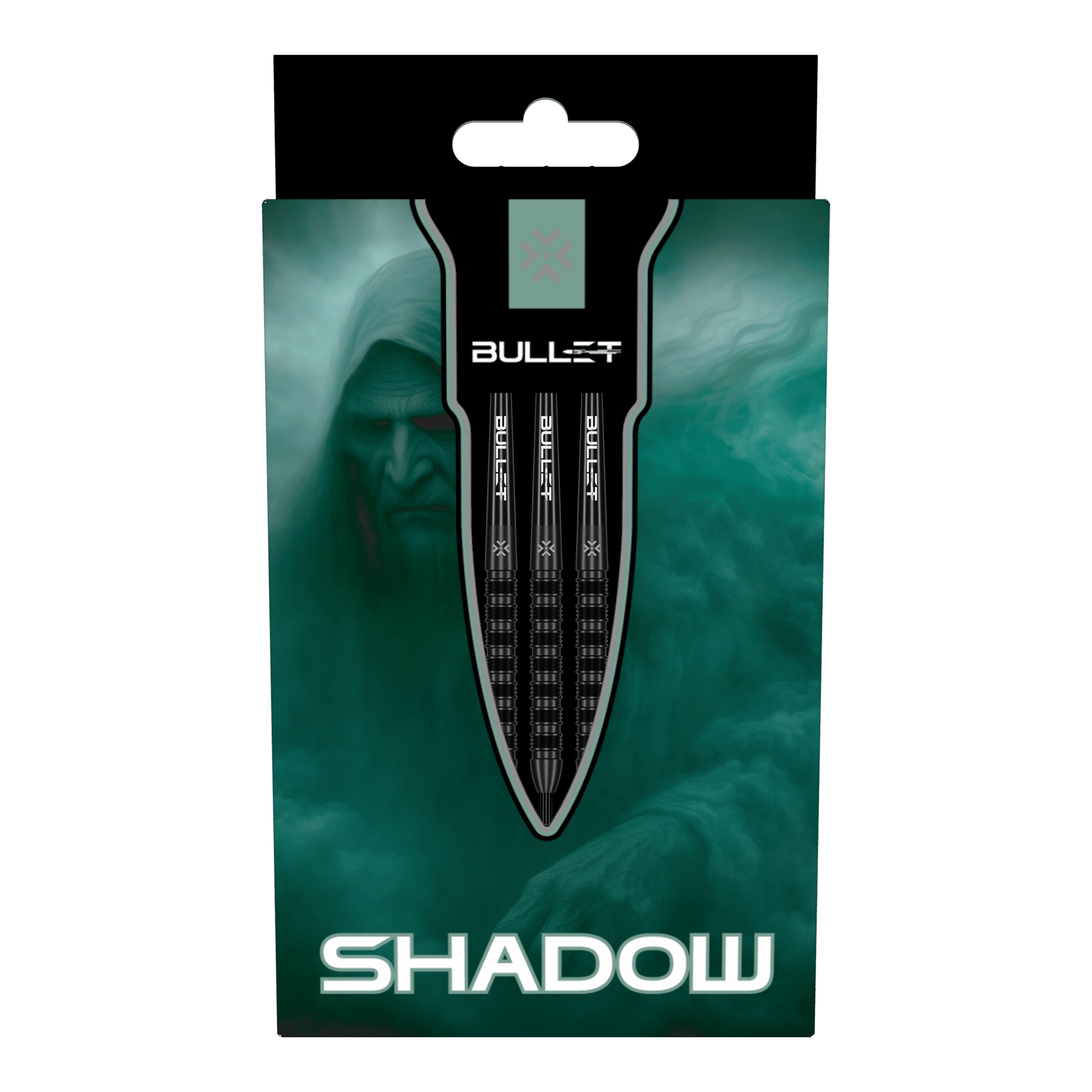 fléchettes en acier Bullet Shadow Auf dem Bild sieht man Bullet Shadow Steeldarts. Diese Steeldarts sind professionell gestaltet und eignen sich für das Steeldartspiel.