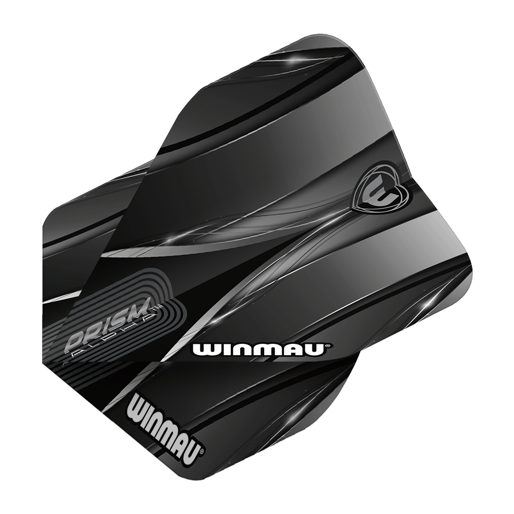 Vols standard Winmau Alpha Sniper noirs