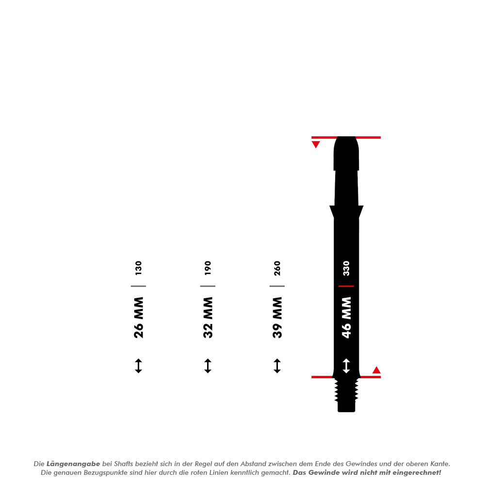 L-L-Style-Shafts Silent Straight - Blanc