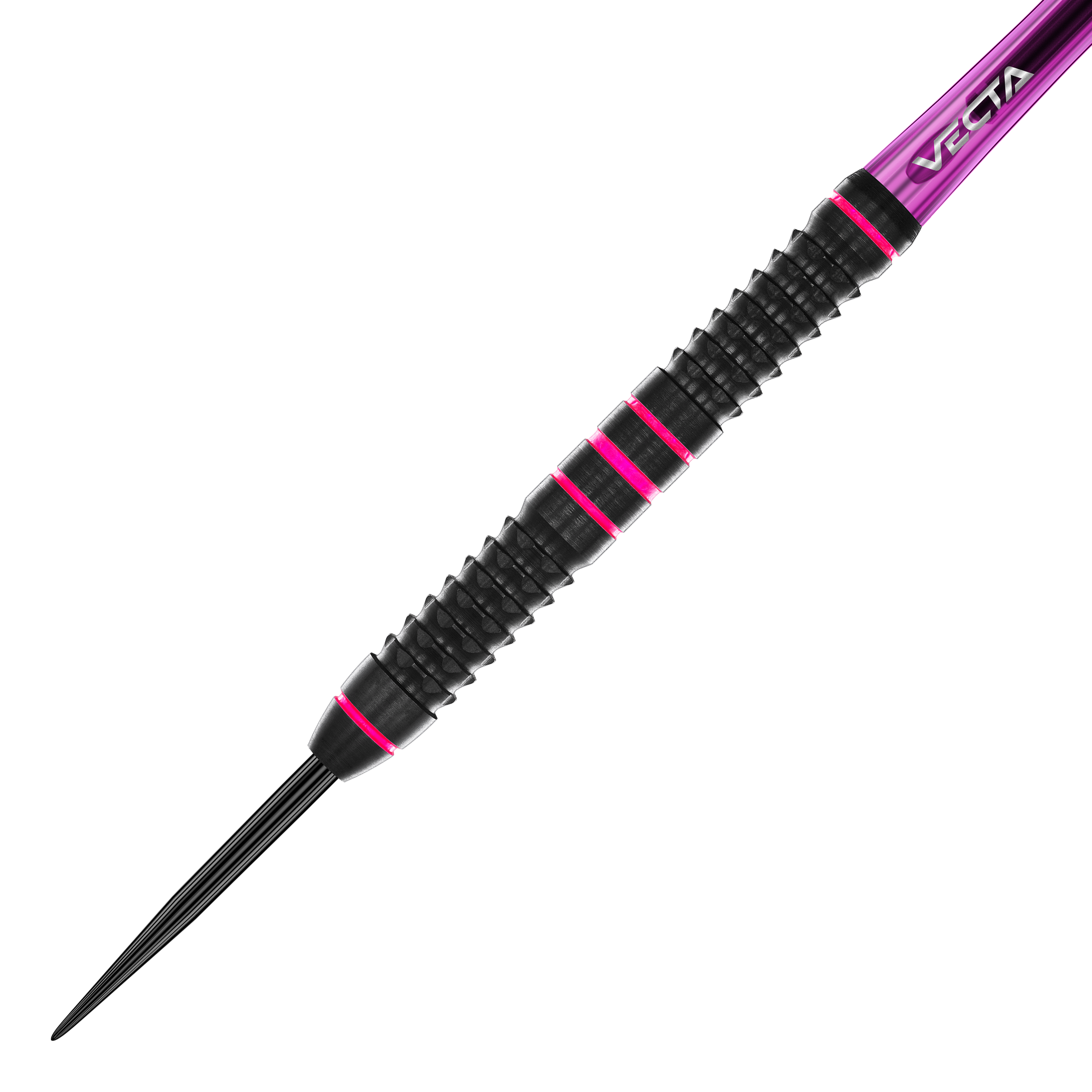 Fléchettes en acier Winmau Team 360 Rebecca Allen - 24 g Hier sieht man die Winmau Team 360 Rebecca Allen Steeldarts mit einem Gewicht von 24g. Das Produkt zeichnet sich durch sein elegantes Design und hochwertige Verarbeitung aus.