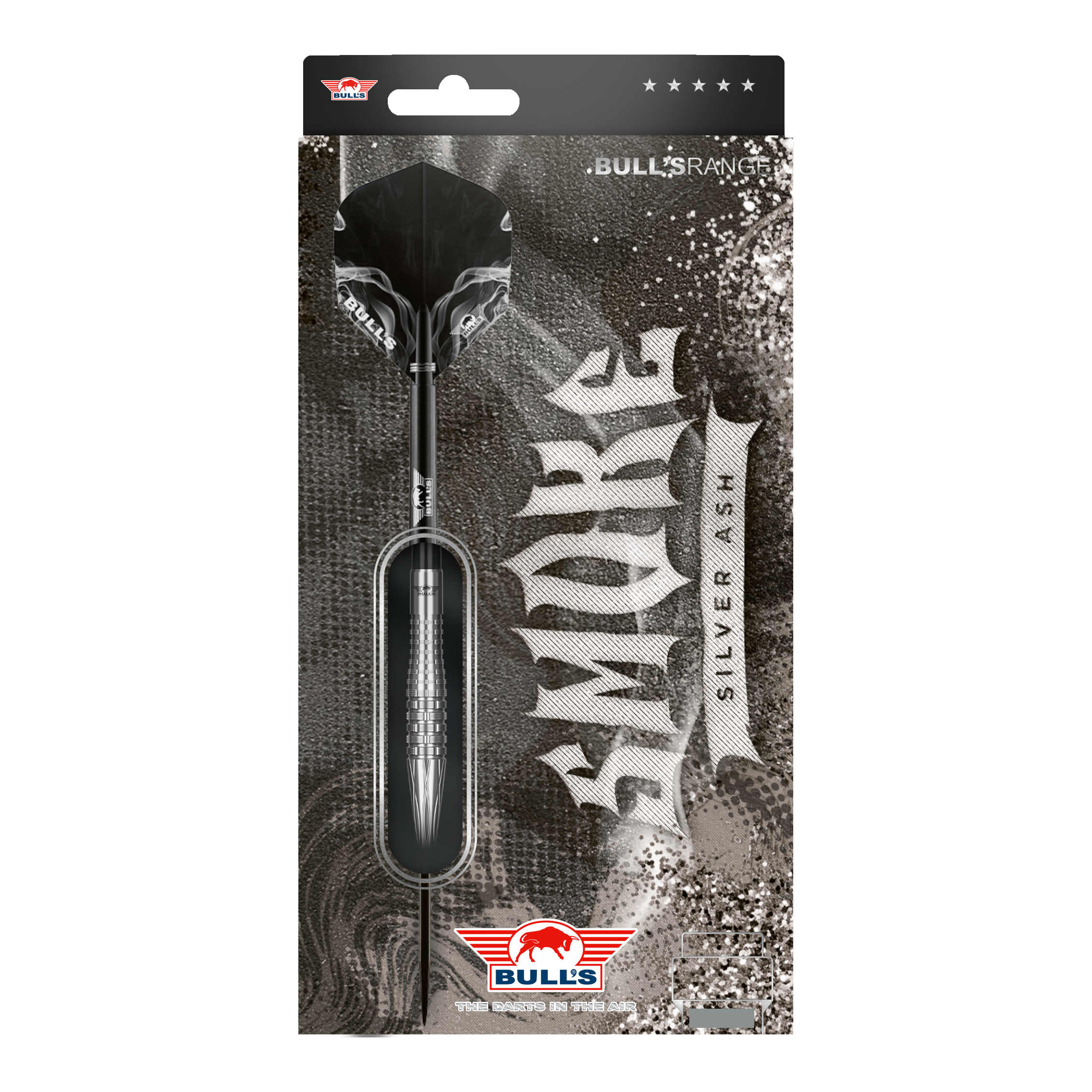 Bulls NL Smoke Silver Ash Steeldarts - 23g