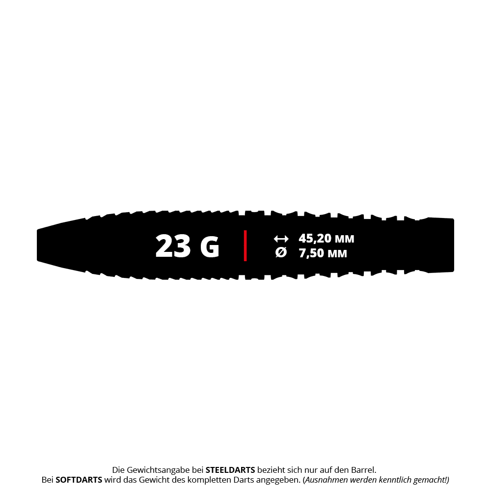 Fléchettes en acier Target Japan Prime Series Zenith GEN2 Swiss Point - 23 g Zu sehen ist Target Japan Prime Series Zenith GEN2 Swiss Point Steeldarts - 23g. Diese Darts eignen sich ideal für ambitionierte Spieler.
