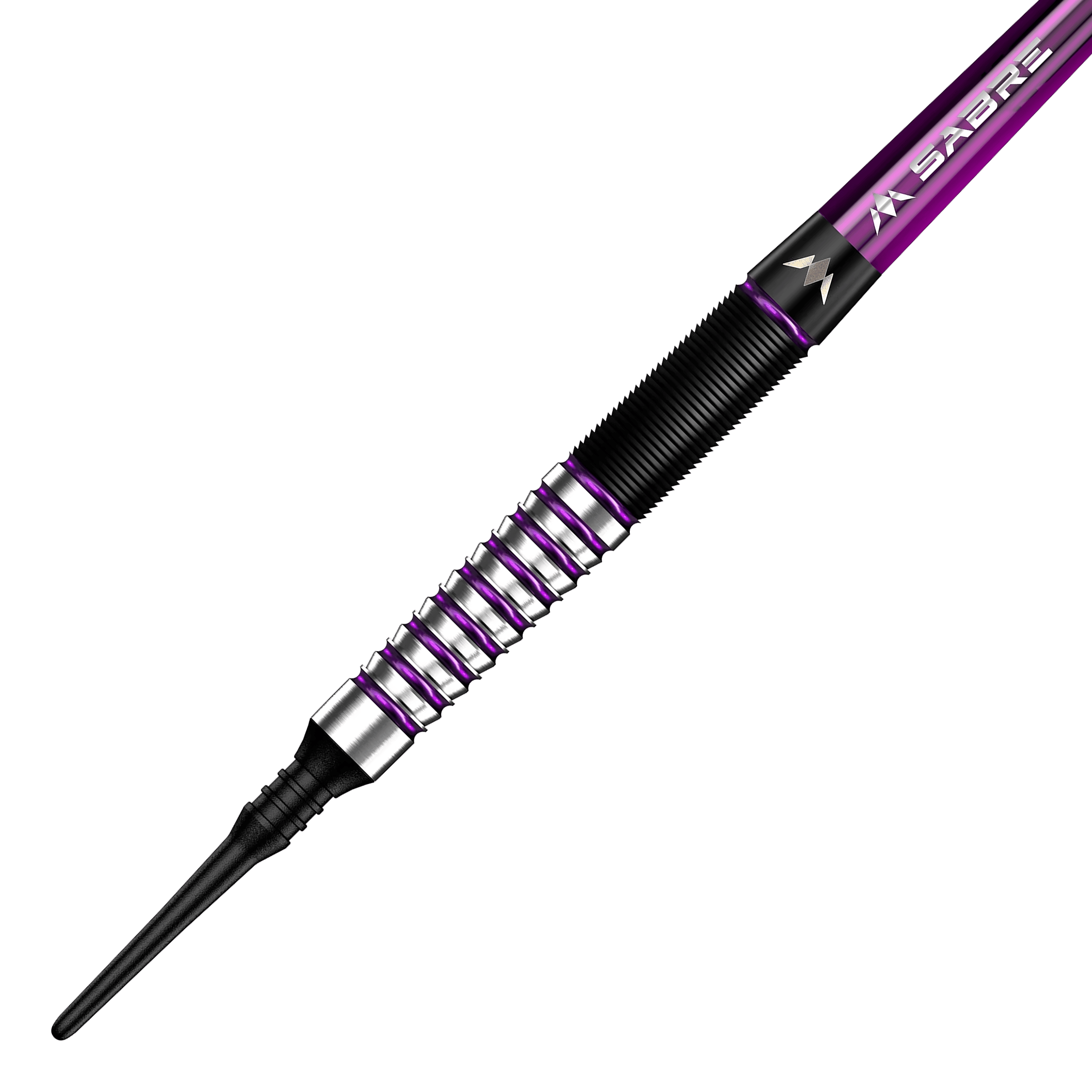 Fléchettes souples Mission James Hurrell Hillbilly Black Purple - 18 g