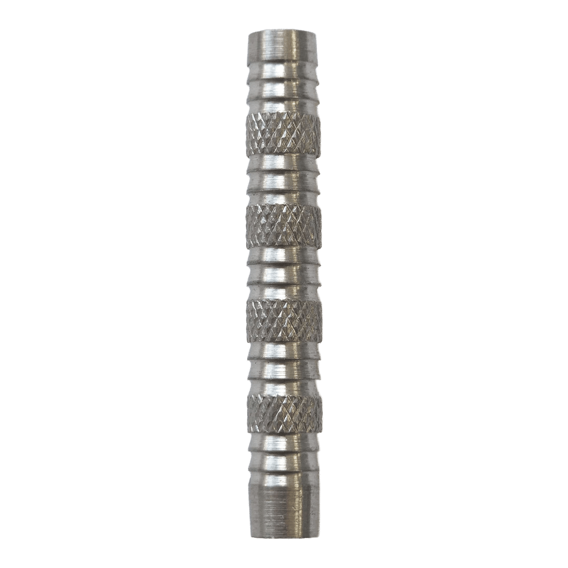 Fléchettes souples McDart Knurled Shark - 18 g Abgebildet ist das Produkt McDart Knurled Shark Softdart Barrels - 18g. Das Bild zeigt einen strukturierten Softdart-Barrel.