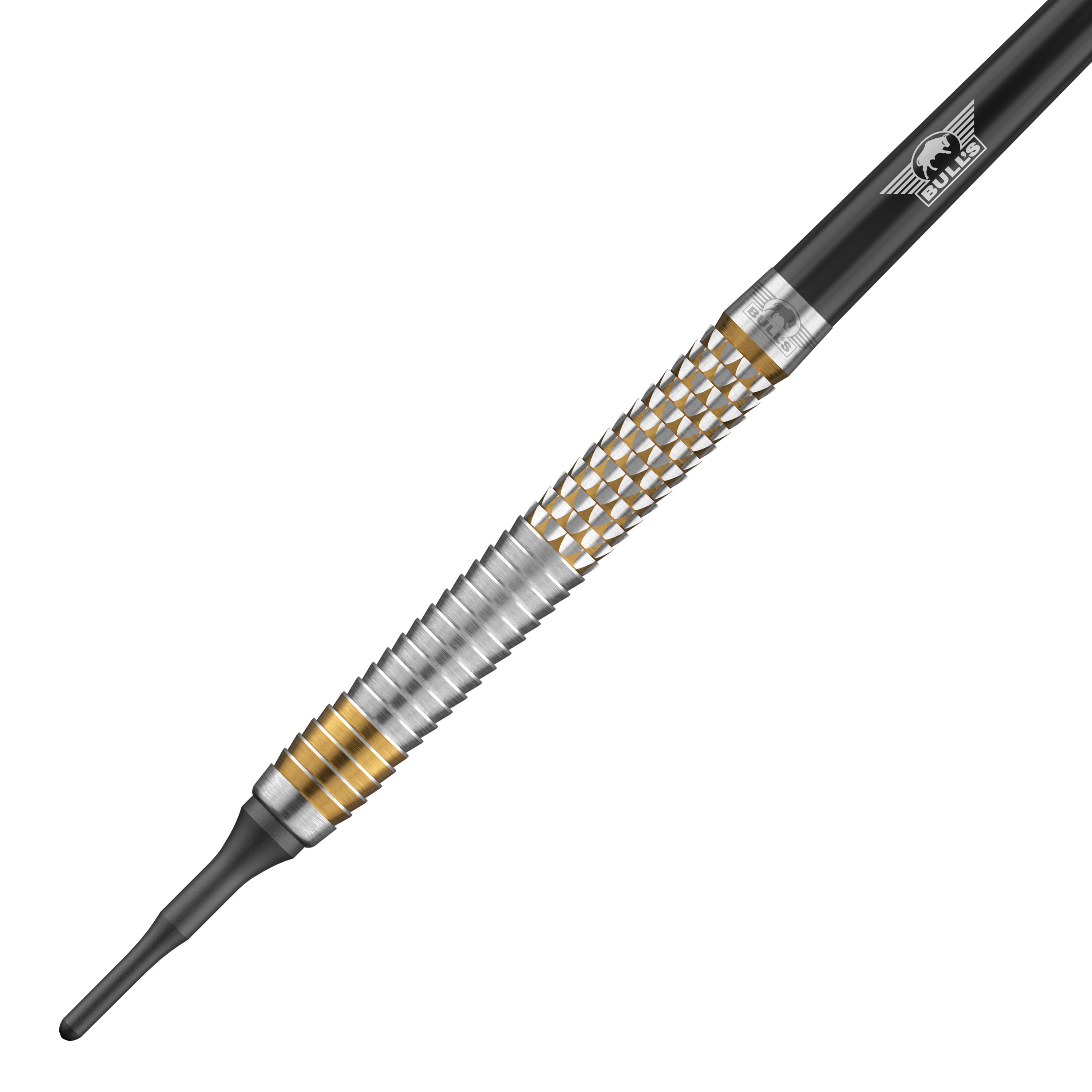 Fléchettes souples Bulls NL Vintage Shark - 18 g Bulls NL Vintago Shark Softdarts - 18g sind auf dem Bild zu erkennen. Diese Darts sind für den Softdartbereich gemacht.