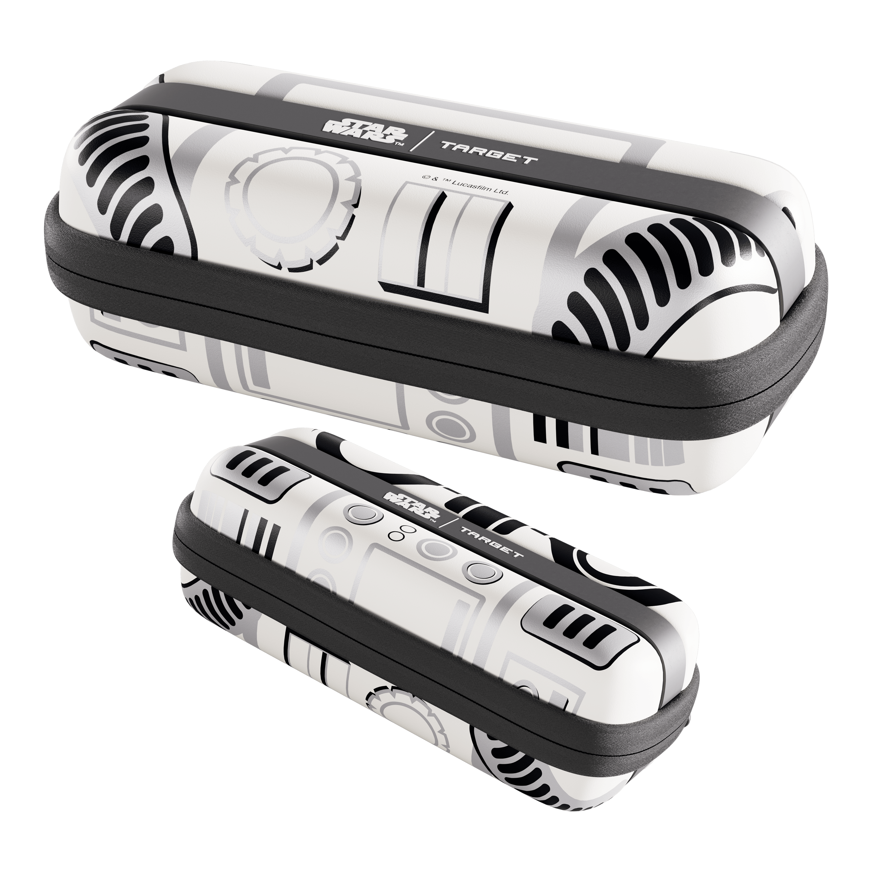 Étui à fléchettes Target Star Wars Boa - Stormtrooper Das Bild zeigt das Target Star Wars Boa Dartcase mit Stormtrooper Motiv. Es ist eine speziell gestaltete Darttasche für Star Wars Fans.
