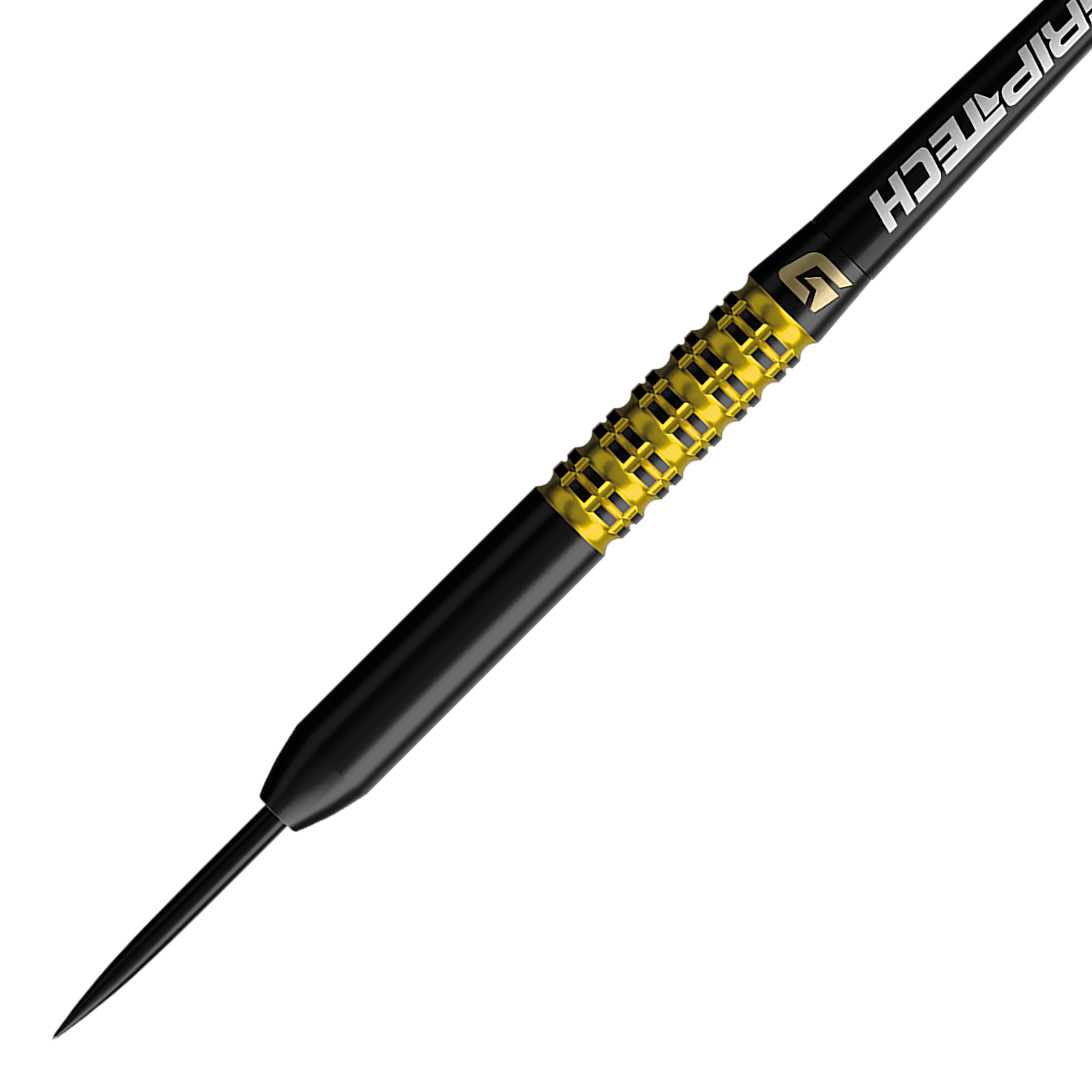 Fléchettes GOAT Athlete en acier tungstène jaune Abgebildet ist ein gelber Tungsten-Steeldart. Der Dateiname lautet 'GD7000770 GOAT Athlete Yellow Tungsten Steeldarts 2'.