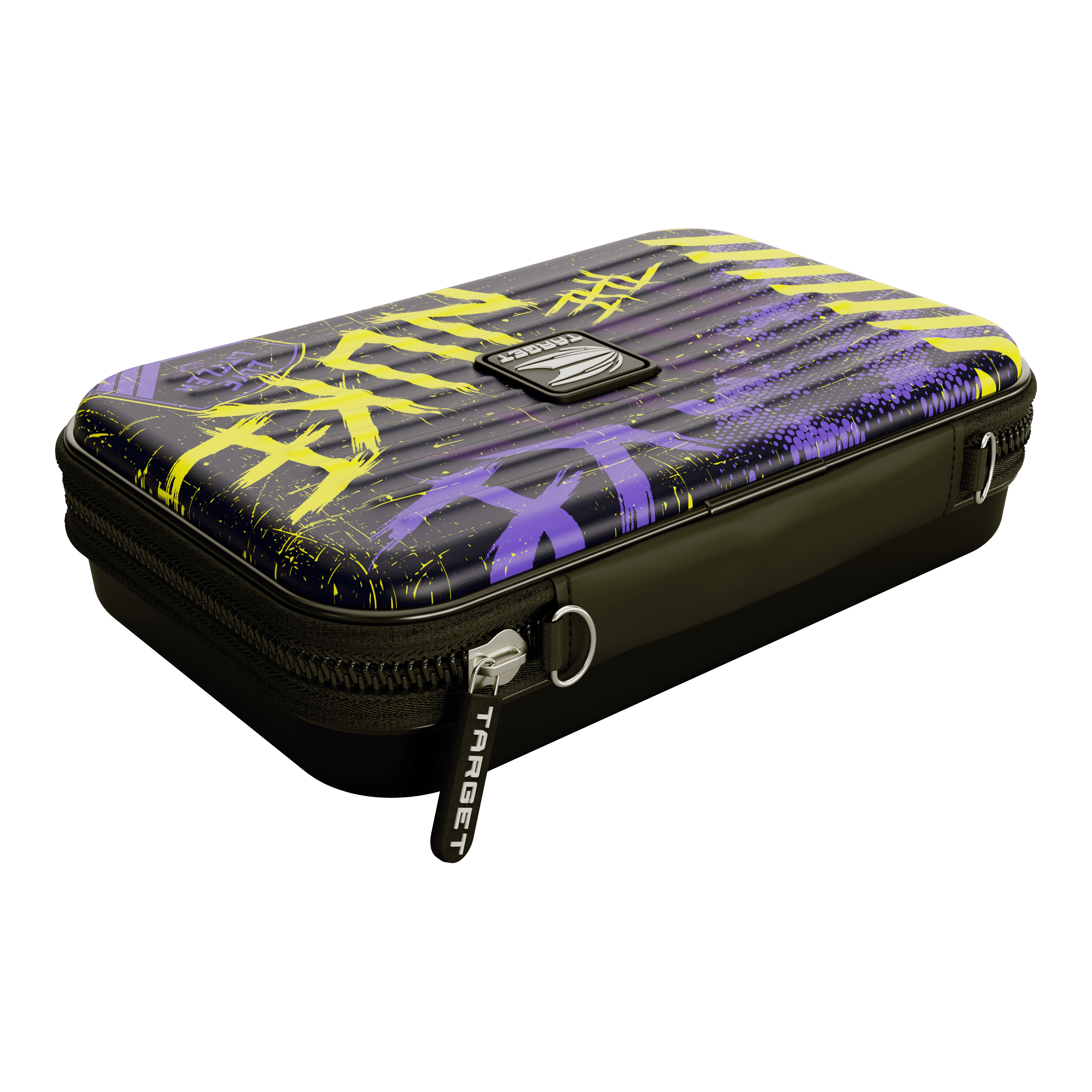 Étui à fléchettes Target Takoma Luke Littler XL Das Bild zeigt das Target Takoma Luke Littler XL Dartcase. Es ist ein großes Dartcase für die sichere Aufbewahrung von Dartpfeilen.