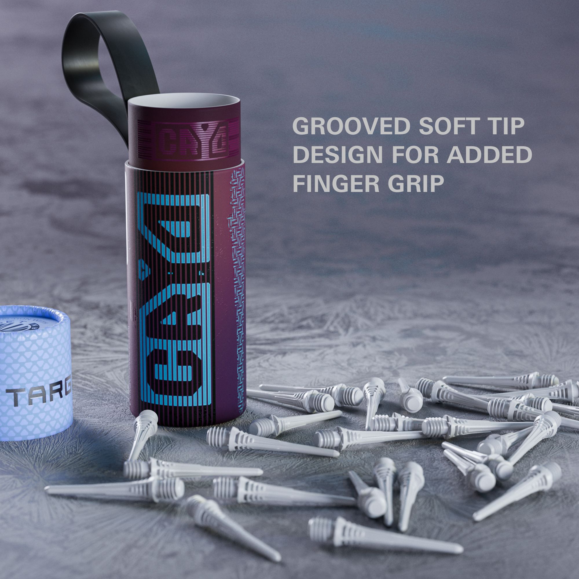 Pointes de fléchettes Target Cryo Soft, paquet de 30 - Blanches Abgebildet ist der Target Cryo Softdartspitzen 30er Pack in Weiß. Die Softdartspitzen sind für elektronische Dartscheiben geeignet.