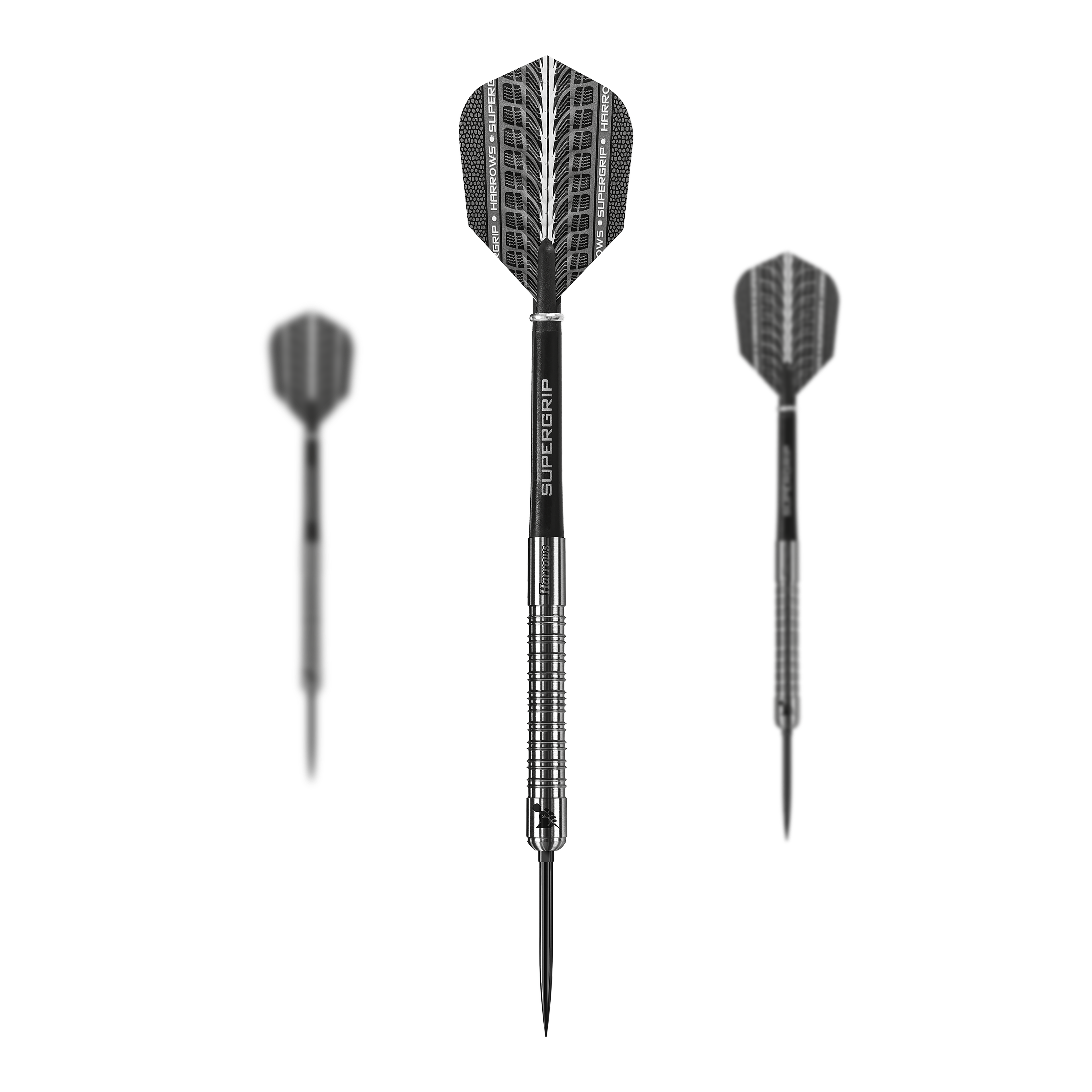 Fléchettes en acier Harrows Supergrip 90 Quick Point