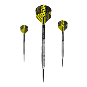 Flechettes Pour Cible Electronique Fléchettes Harrows Atlantis 95% Tungstène - Set De 3 Avec Tiges Carbone Et Ailettes - 22g, 24g, 26g