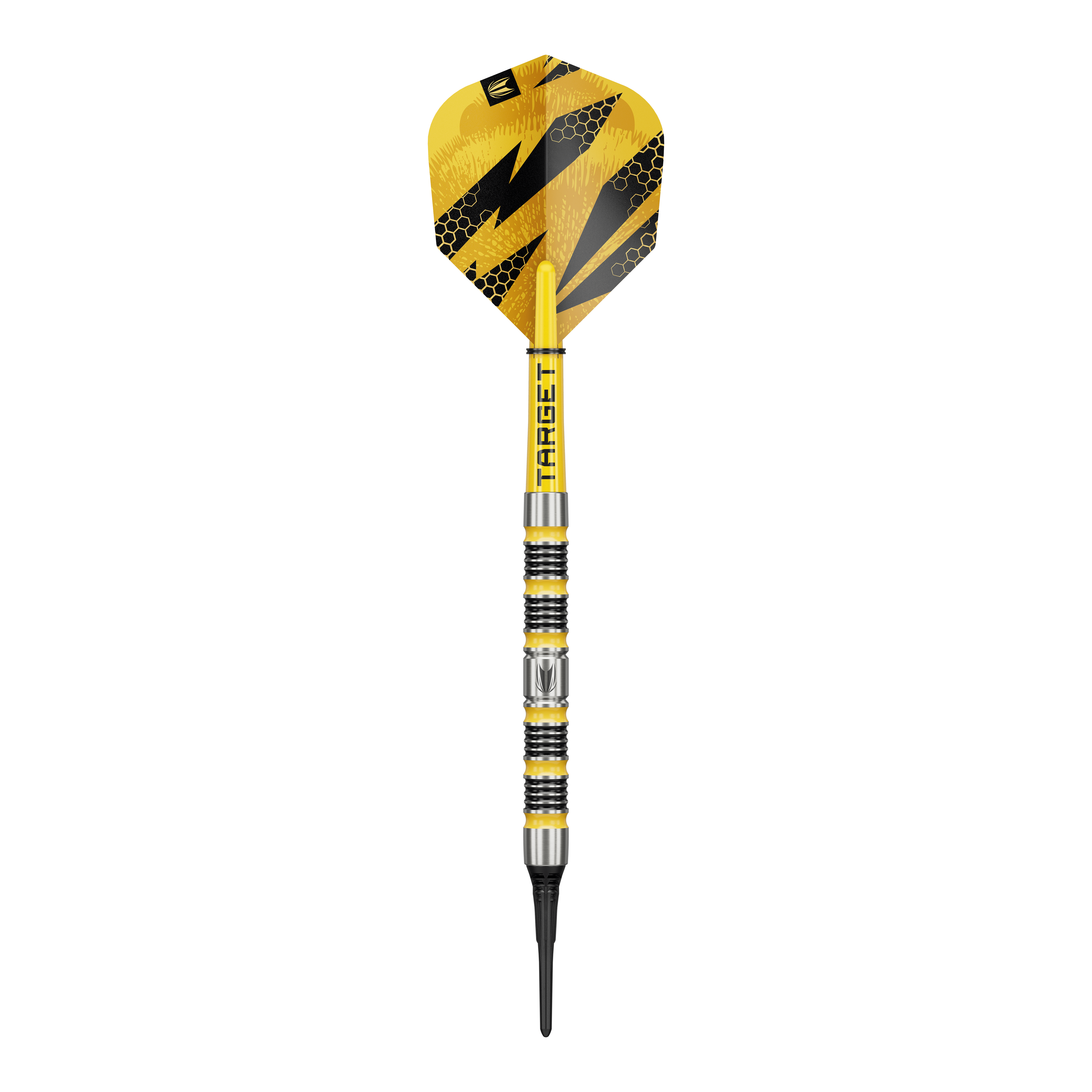Fléchettes en mousse Target Buzz 11 Das Bild zeigt die Target Buzz 11 Softdarts. Die Darts sind modern gestaltet und ideal für Softdart-Fans.
