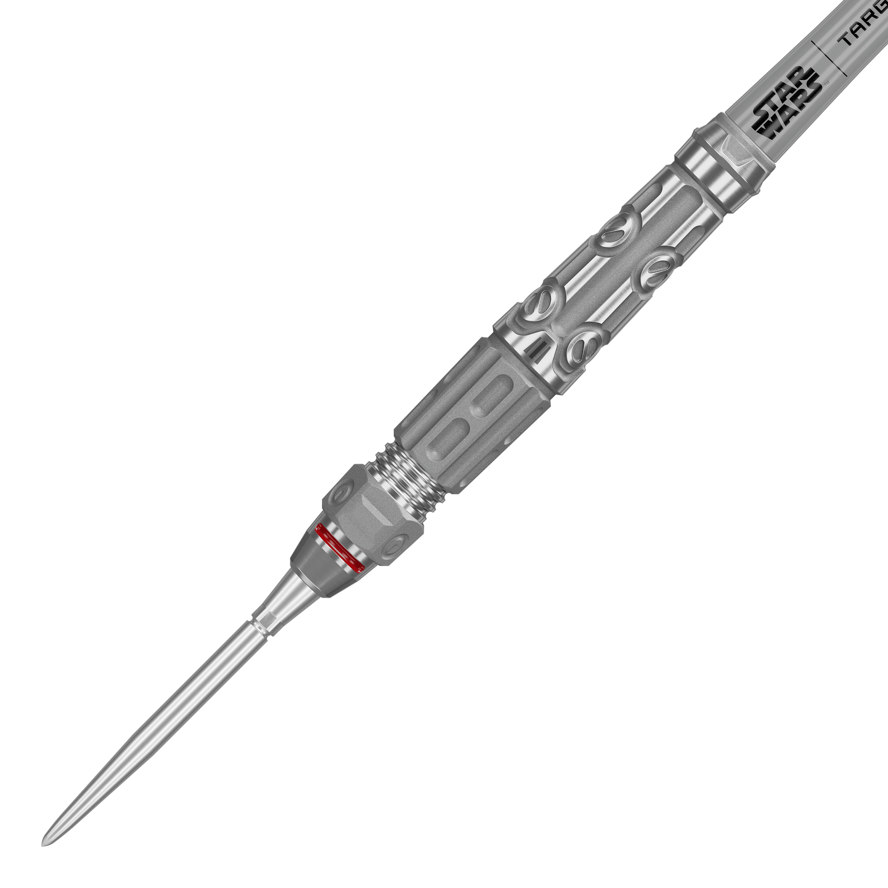 Fléchettes en acier Target Star Wars AT-AT Swiss Point Abgebildet ist das Produkt Target Star Wars AT-AT Swiss Point Steeldarts. Das Bild zeigt die Details dieses speziellen Dartpfeils.