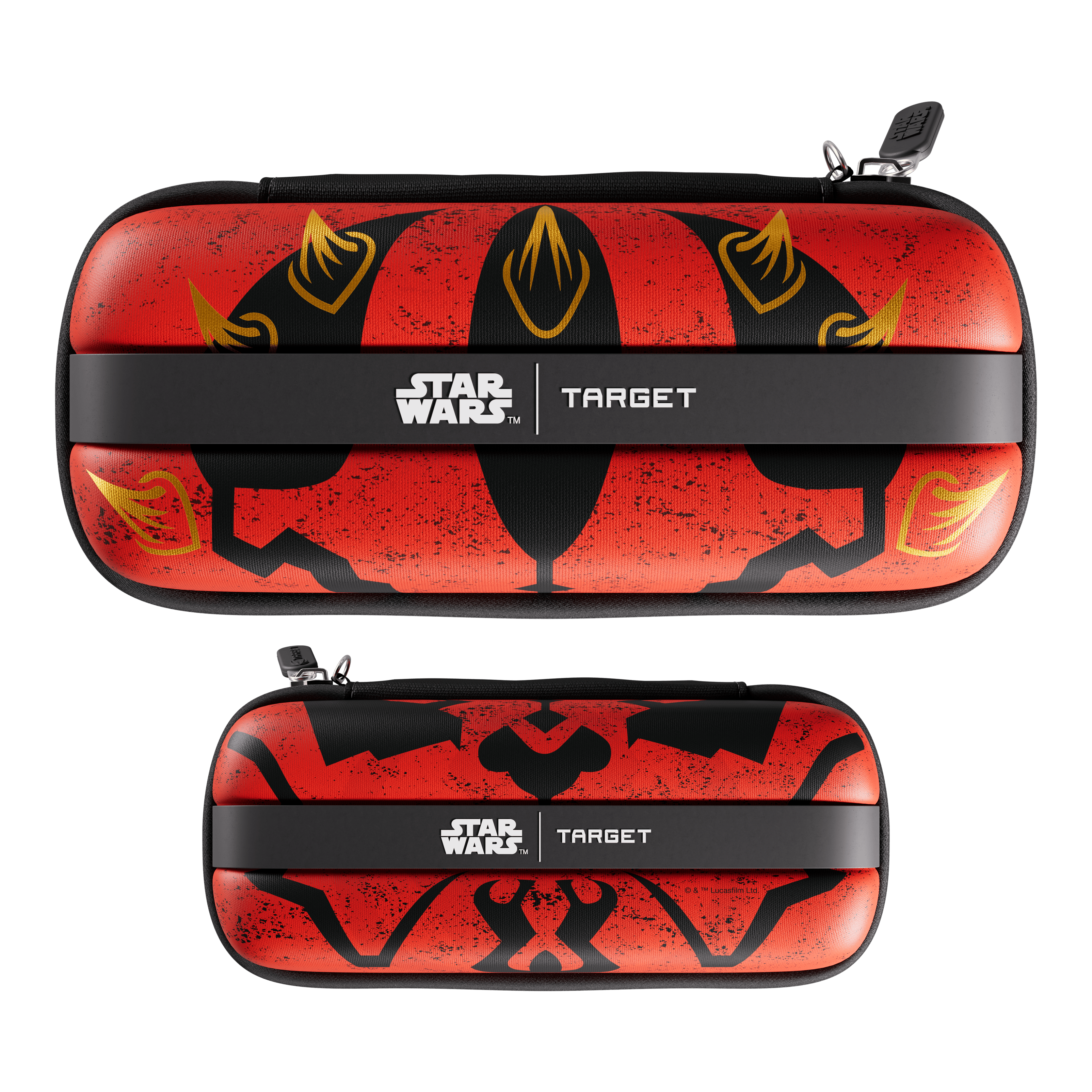 Étui à fléchettes Target Star Wars Boa - Dark Maul Das Target Star Wars Boa Dartcase - Darth Maul wird auf diesem Bild präsentiert. Das Produkt ist ein Dartcase mit Darth Maul Motiv.