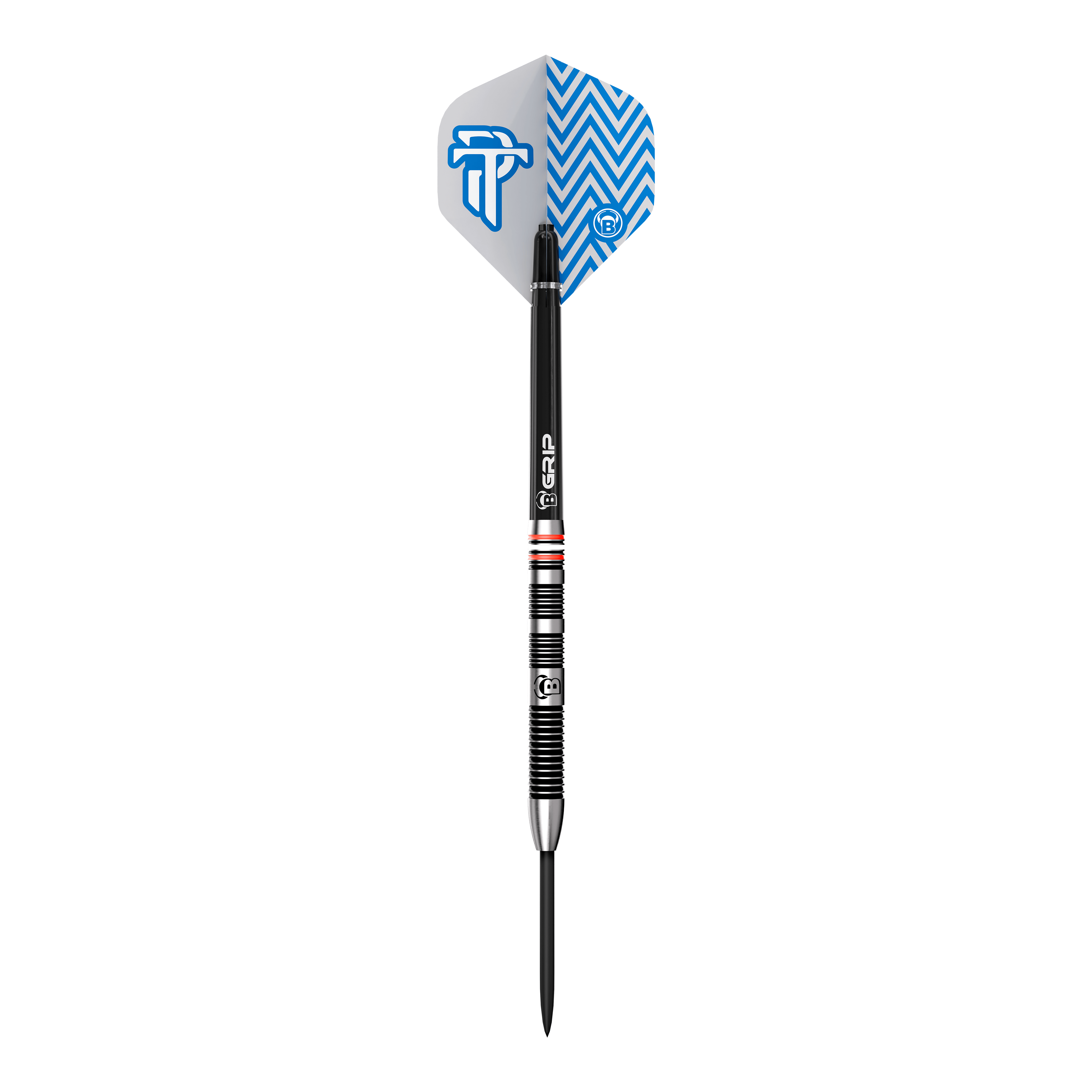 Fléchettes en acier Bulls Challenger Patrick Tringler - 21 g Bulls Challenger Patrick Tringler Steeldarts mit 21g Gewicht. Hier sieht man ein einzelnes Steeldart aus der Serie.