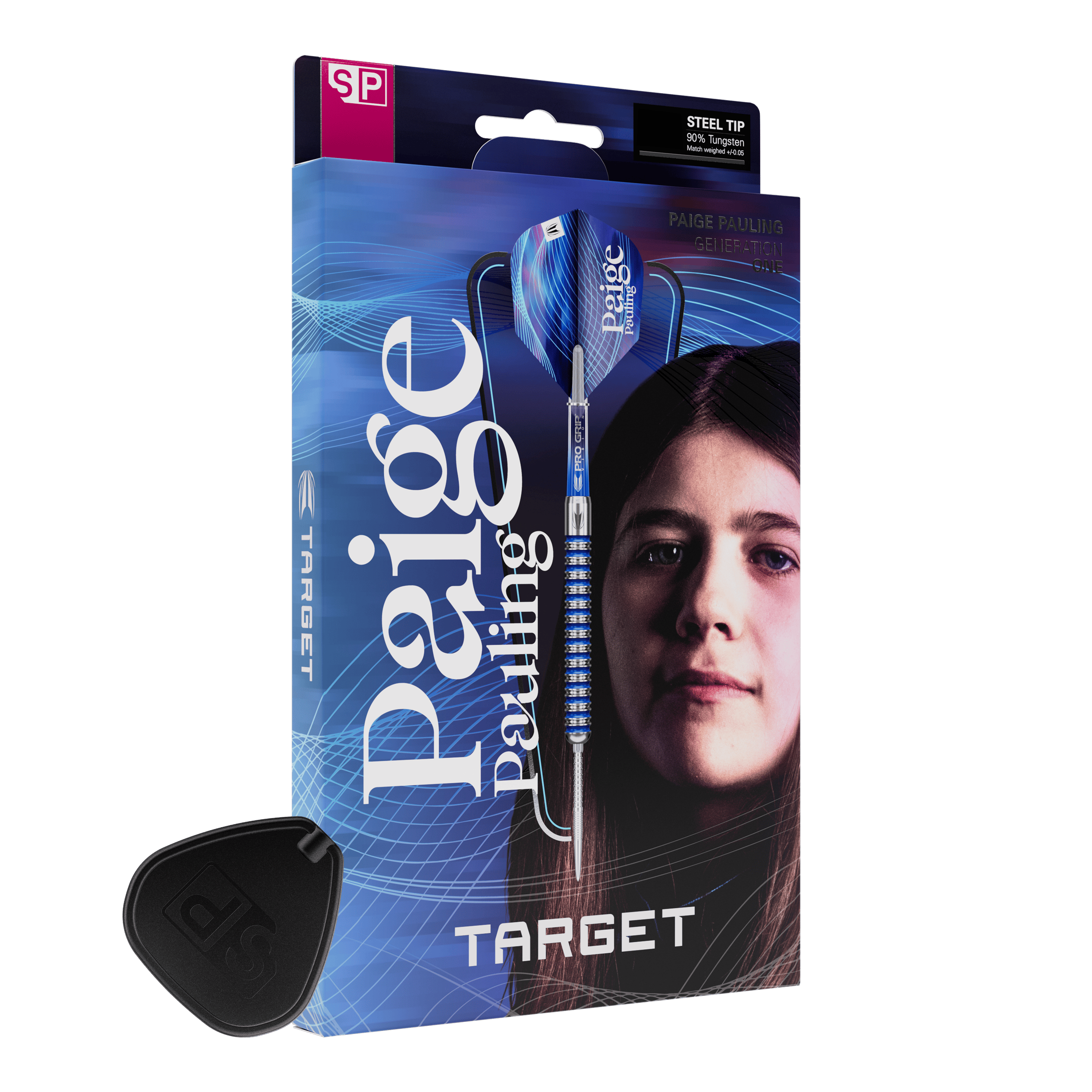 Fléchettes en acier Target Paige Pauling GEN1 Swiss Points - 22 g Fléchettes en acier Target Paige Pauling GEN1 Swiss Points - 22 g