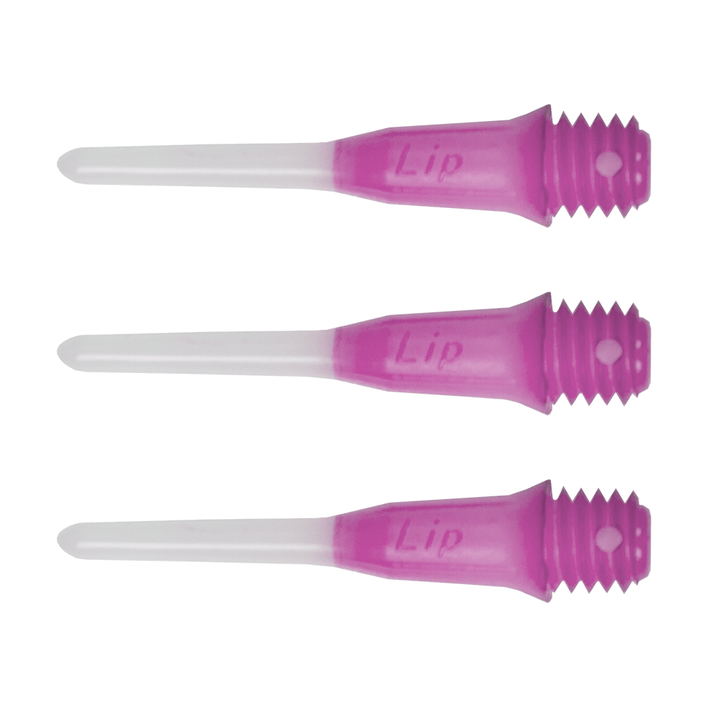 Embouts à lèvres courts bicolores L-Style (paquet de 30) Ein Bild mit dem Dateinamen SLIPPTT-PK_L-Style_Two_Tone_Short_Lippoints_Pink_(30er_Pack). Es handelt sich wahrscheinlich um kurze, zweifarbige pinke Lippoints im 30er Pack.