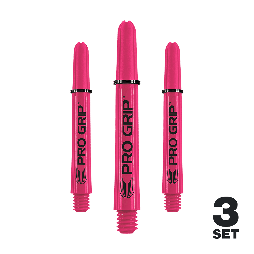 Tiges Target Pro Grip - 3 jeux - Rose