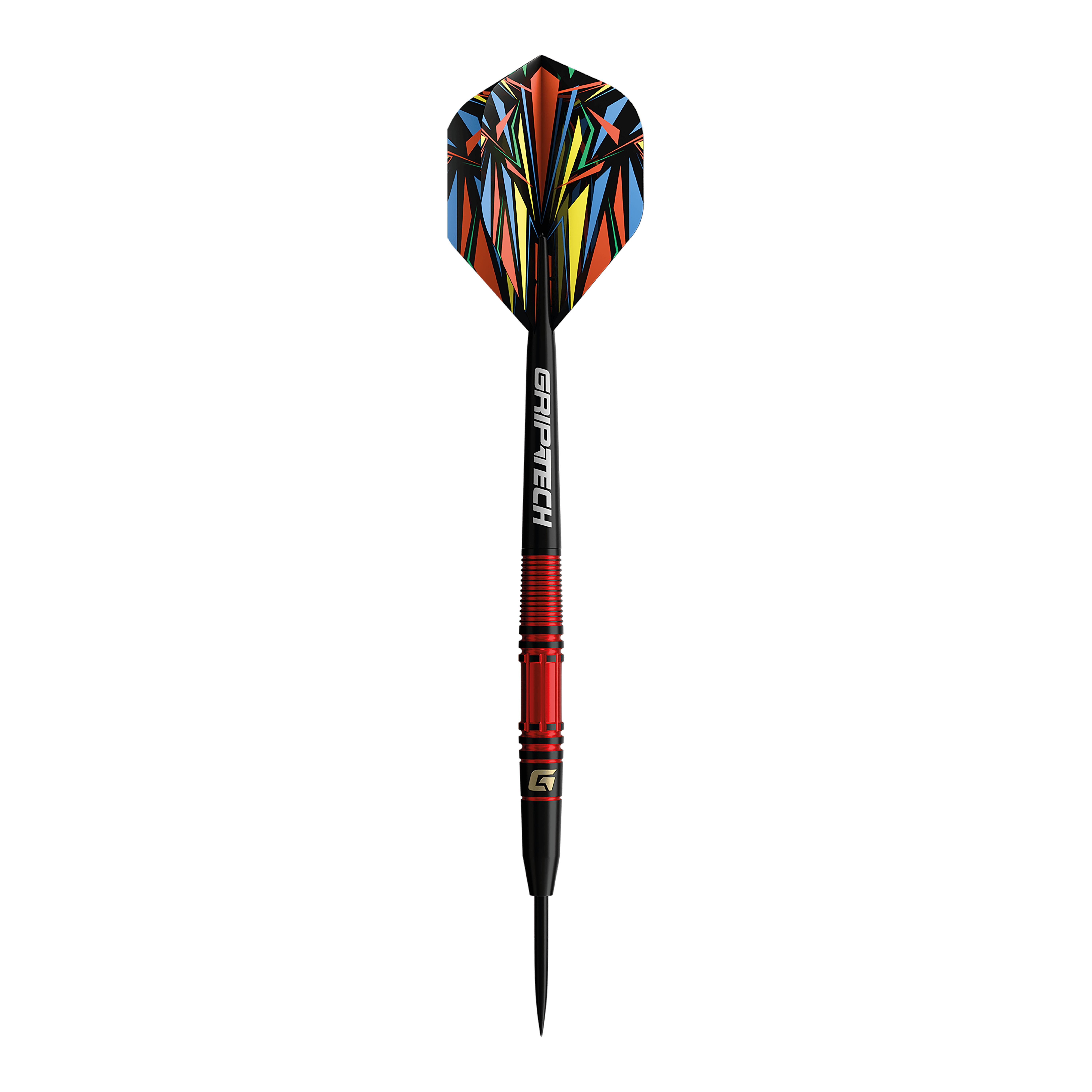 Fléchettes GOAT Athlete en acier tungstène rouge Abgebildet ist das Produkt GOAT Athlete Red Tungsten Steeldarts. Die Darts haben ein auffälliges rotes Design.