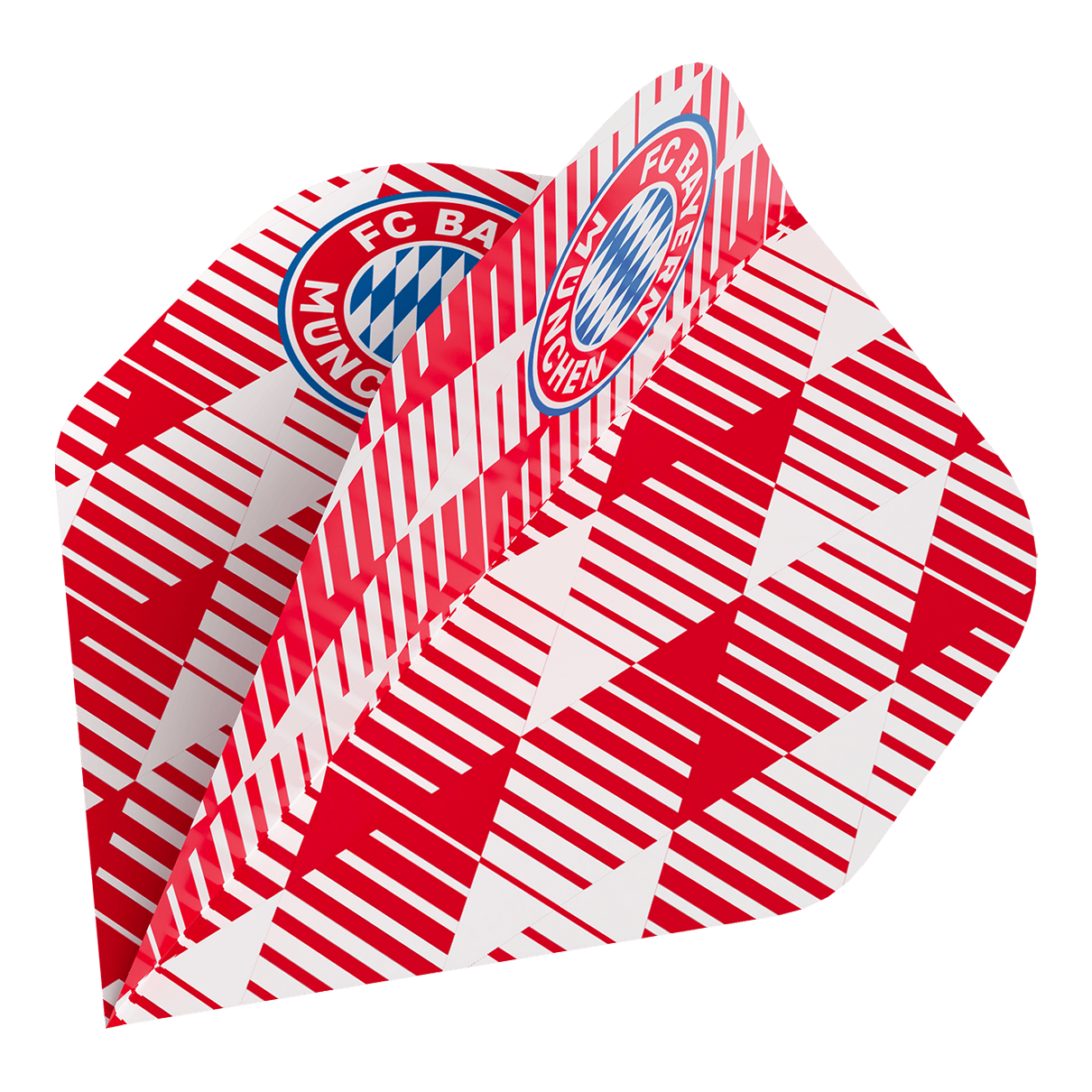 Collection de vols Bulls FC Bayern Munich - 5 ensembles Zu sehen ist die Bulls FC Bayern München Flight Collection - 5 Satz. Das Produkt ist für Fans von FC Bayern München und Darts gedacht.