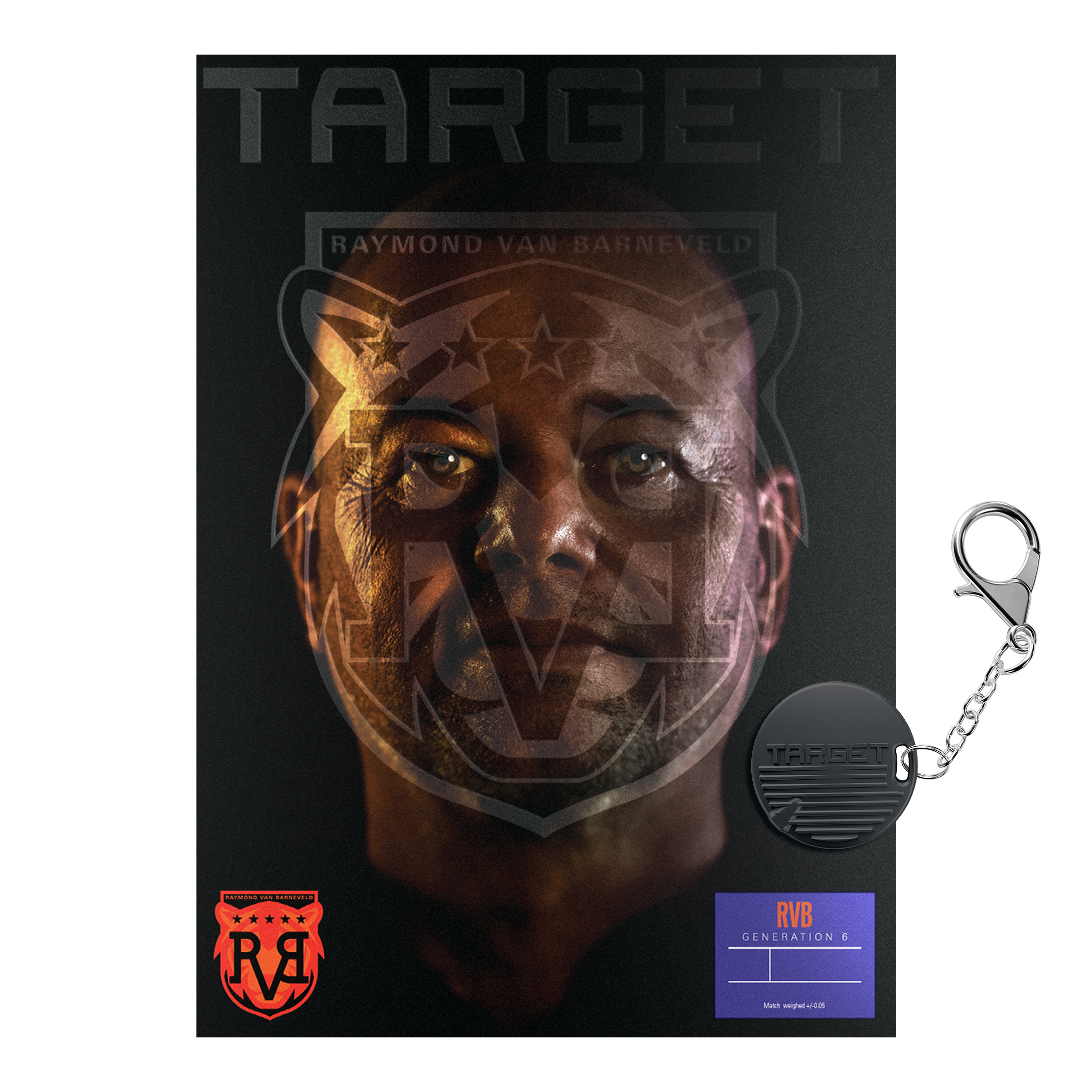 Fléchettes en acier Target Raymond Van Barneveld GEN6 Swiss Point Das Bild zeigt die Target Raymond Van Barneveld GEN6 Swiss Point Steeldarts. Sie sind für Turnierspieler geeignet und zeichnen sich durch ihr besonderes Design aus.