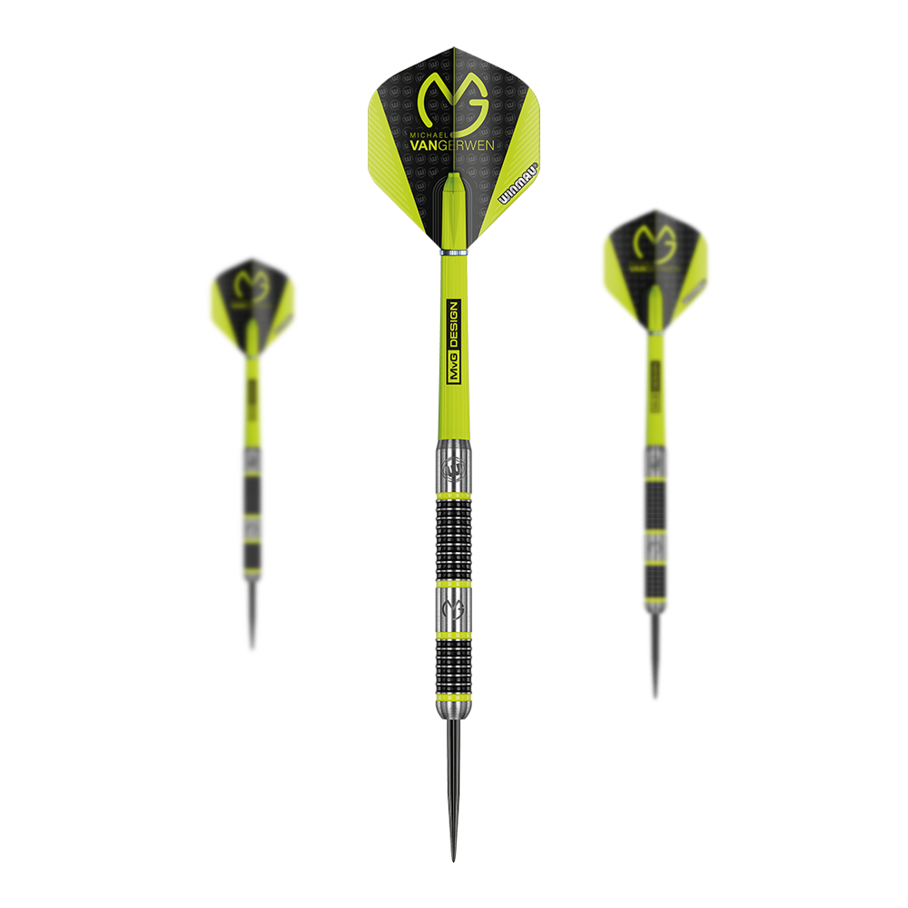 Fléchettes en acier Winmau Michael Van Gerwen MvG Aspire