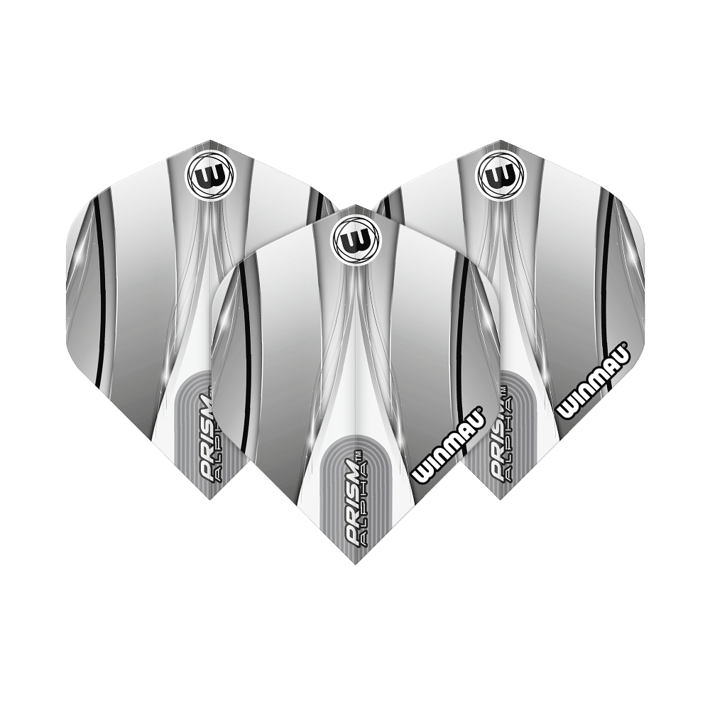 Vols standard blancs Winmau Alpha Sniper