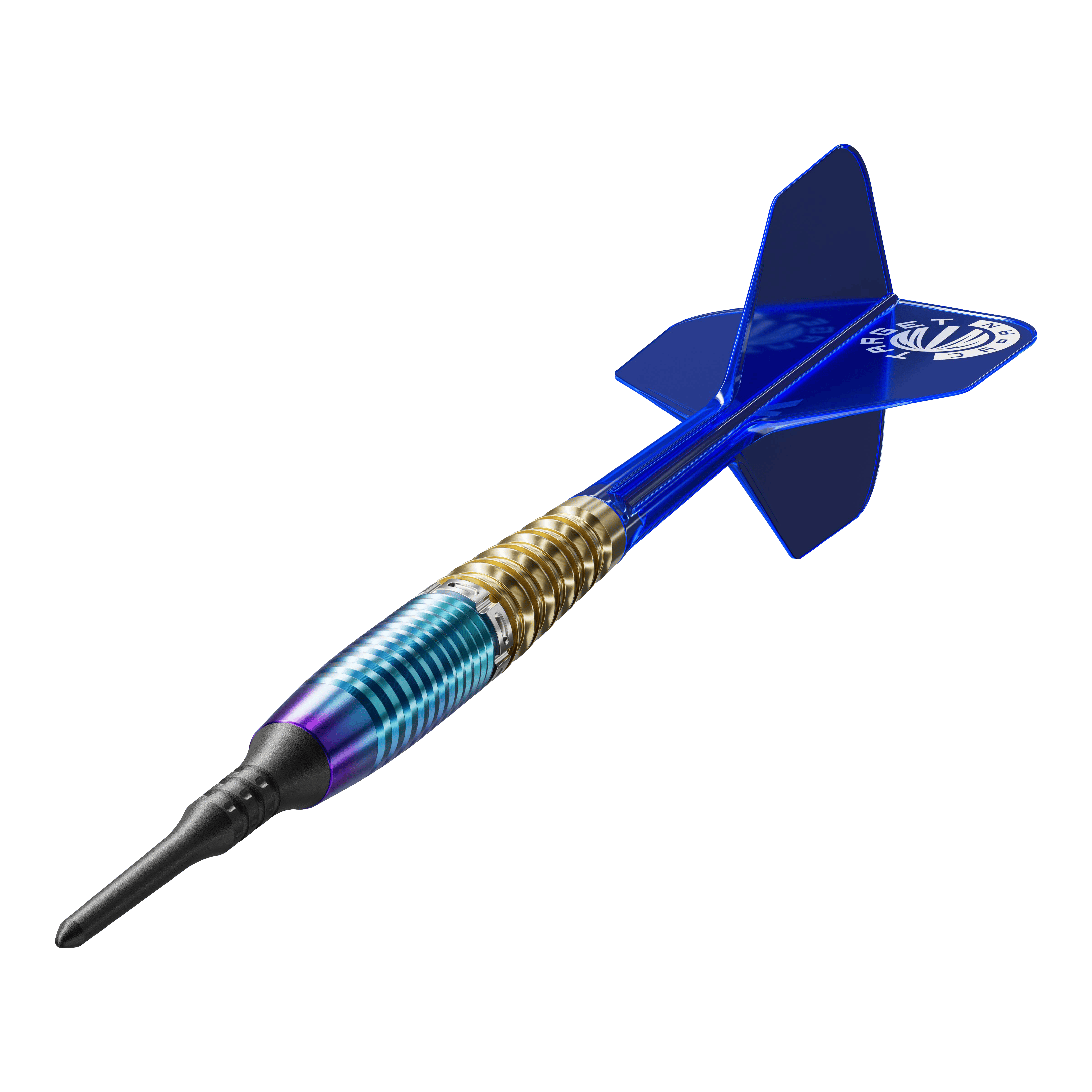 Fléchettes souples Target Japan Prime Series Zenith GEN2 - 20 g Target Japan Prime Series Zenith GEN2 Softdarts - 20g. Auf dem Foto ist ein eleganter Softdartpfeil zu sehen.