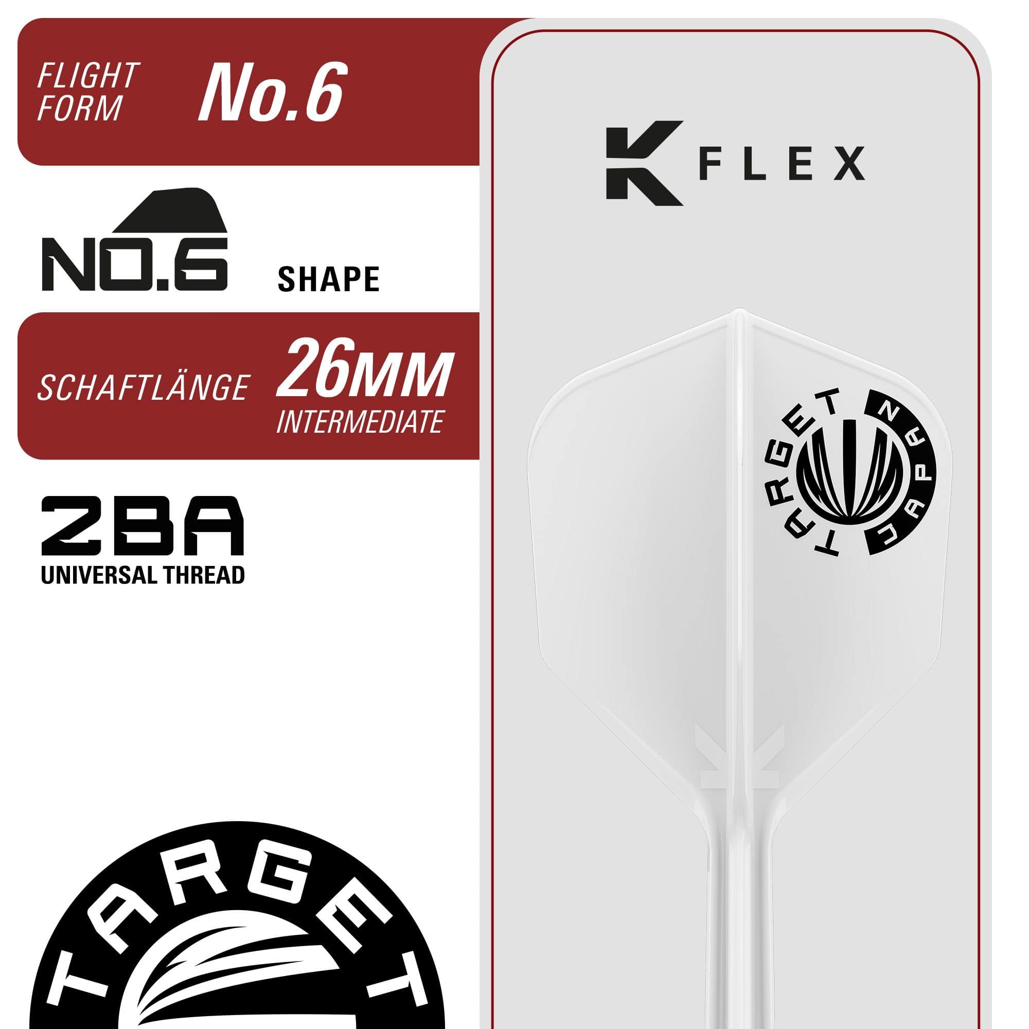 Fléchettes souples Target Japan Prime Series Mayo GEN8 - 18 g