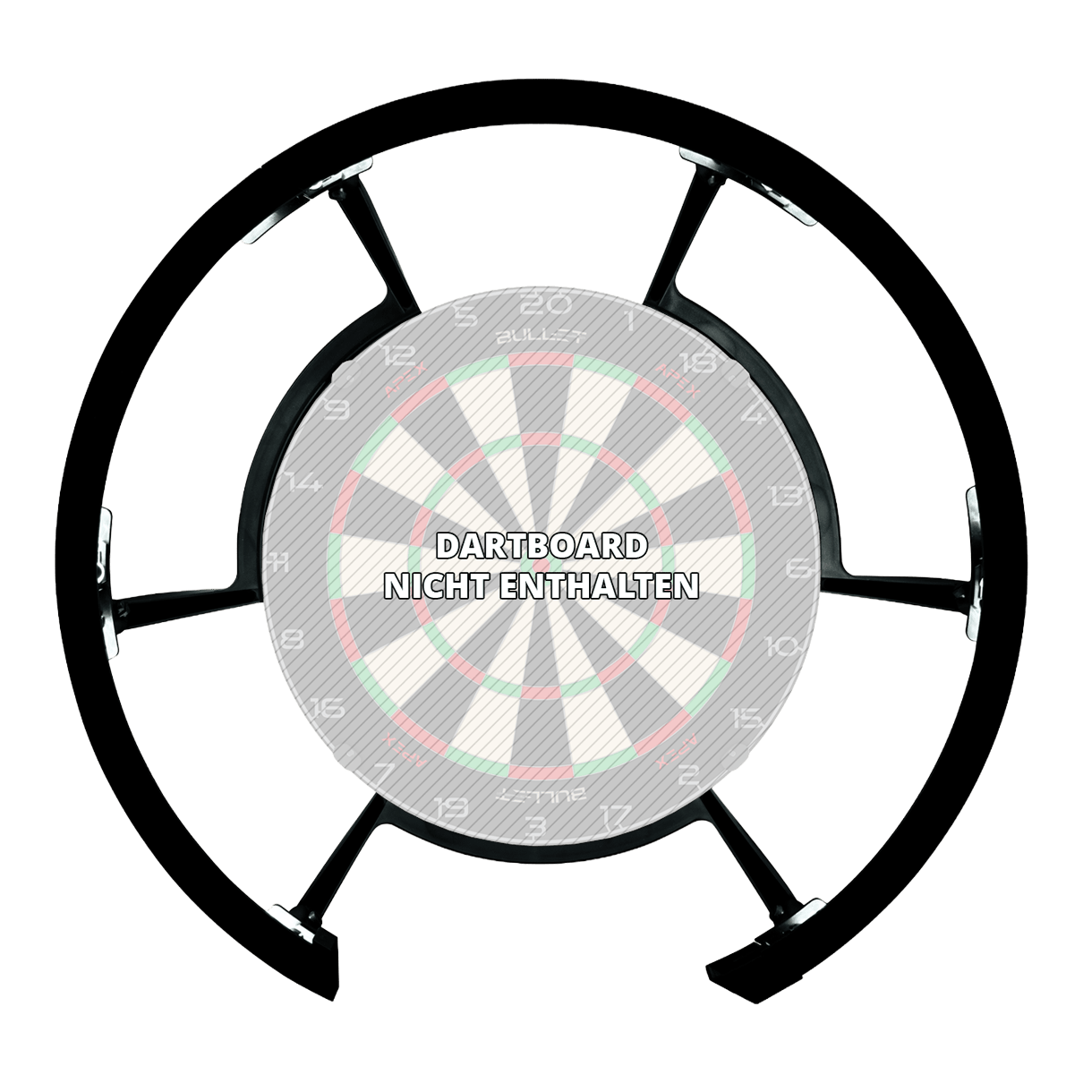 Système d'éclairage Bullet Radion 300 Auf dem Bild ist das Bullet Radion 300 Beleuchtungs-System zu erkennen. Es sorgt für optimale Lichtverhältnisse beim Dartspiel.