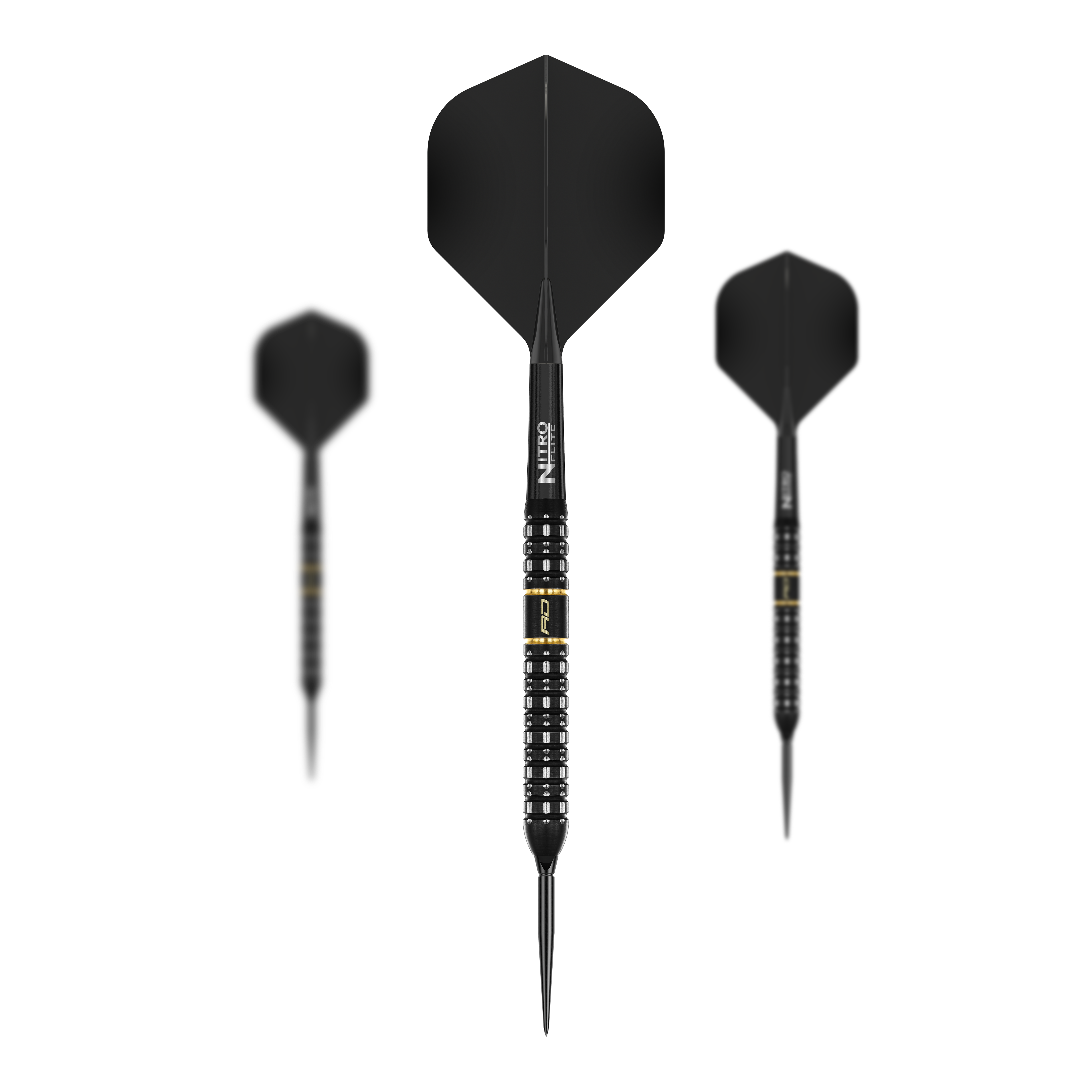 Fléchettes en acier Red Dragon Ascend Parallel Switch Point Hier sind die Red Dragon Ascend Parallel Switch Point Steeldarts als Set zu sehen. Mehrere Darts liegen nebeneinander und heben das Gesamtangebot hervor.