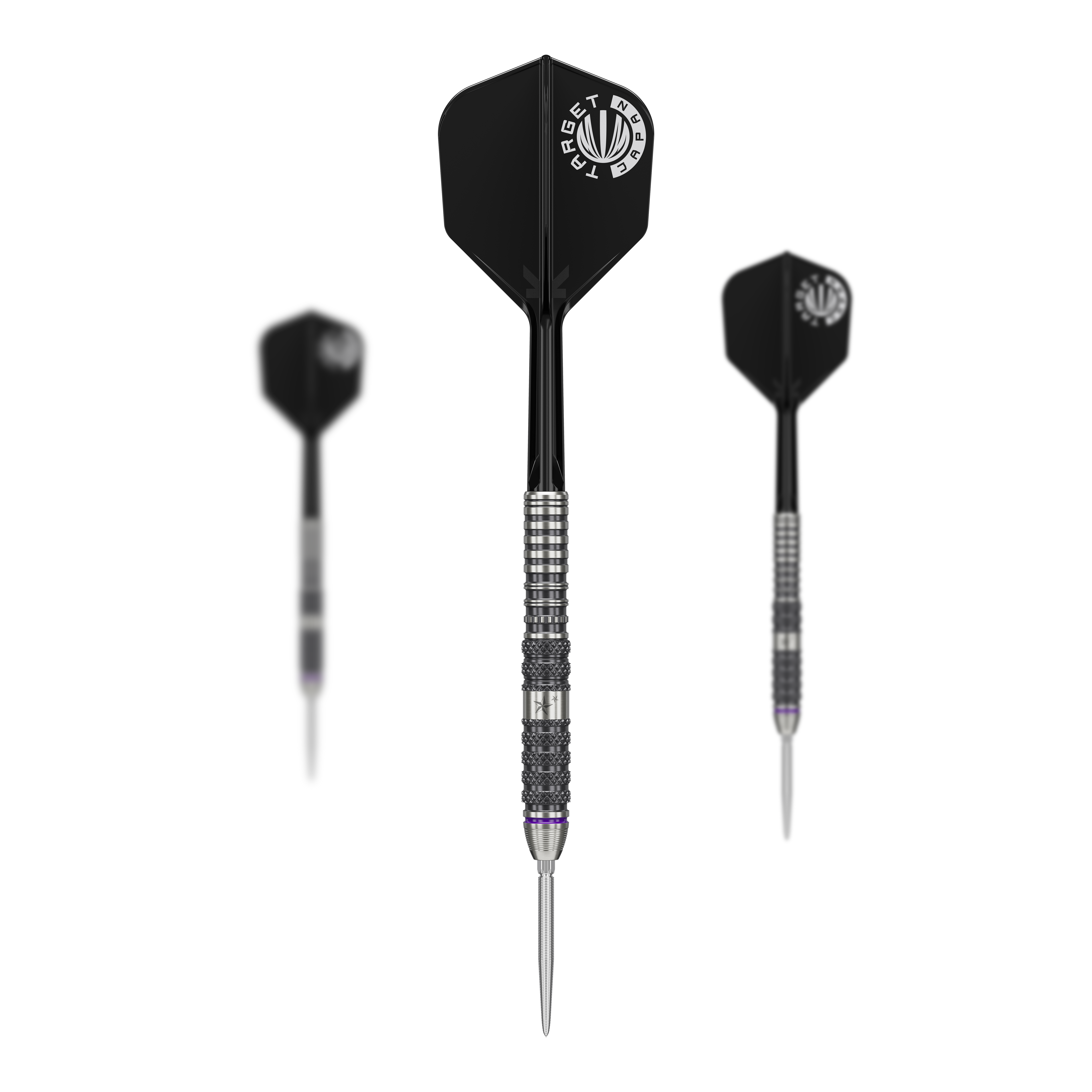 Fléchettes en acier Target Japan Yuta Hayashi Sirius Swiss Point - 23 g Zu sehen sind die Target Japan Yuta Hayashi Sirius Swiss Point Steeldarts - 23g. Die Darts zeichnen sich durch ihr modernes Design und ihre präzise Verarbeitung aus.