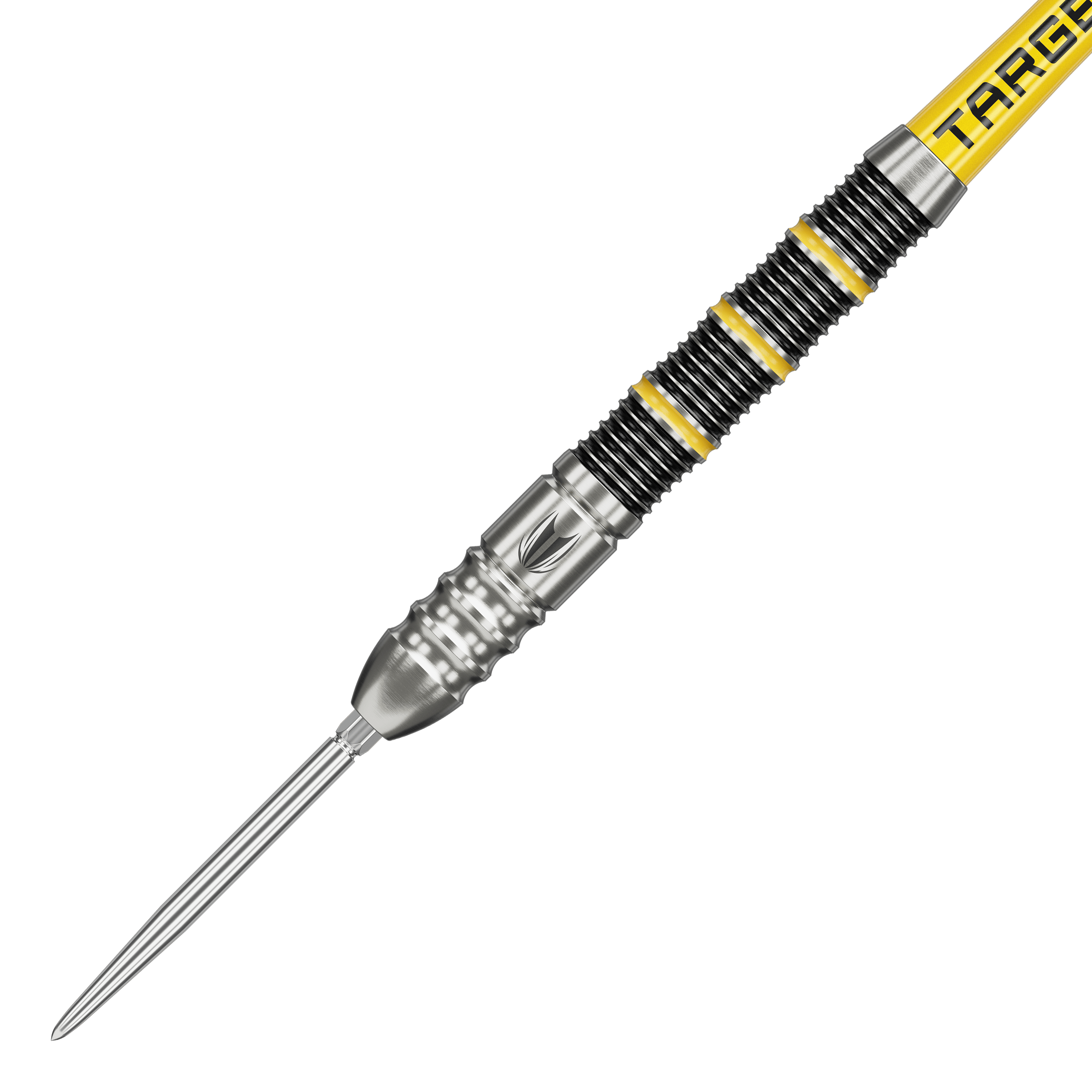 Fléchettes en acier Target Buzz 02 Swiss Points Gezeigt werden die Target Buzz 02 Swiss Points Steeldarts. Sie sind ideal für professionelle Dartspieler.