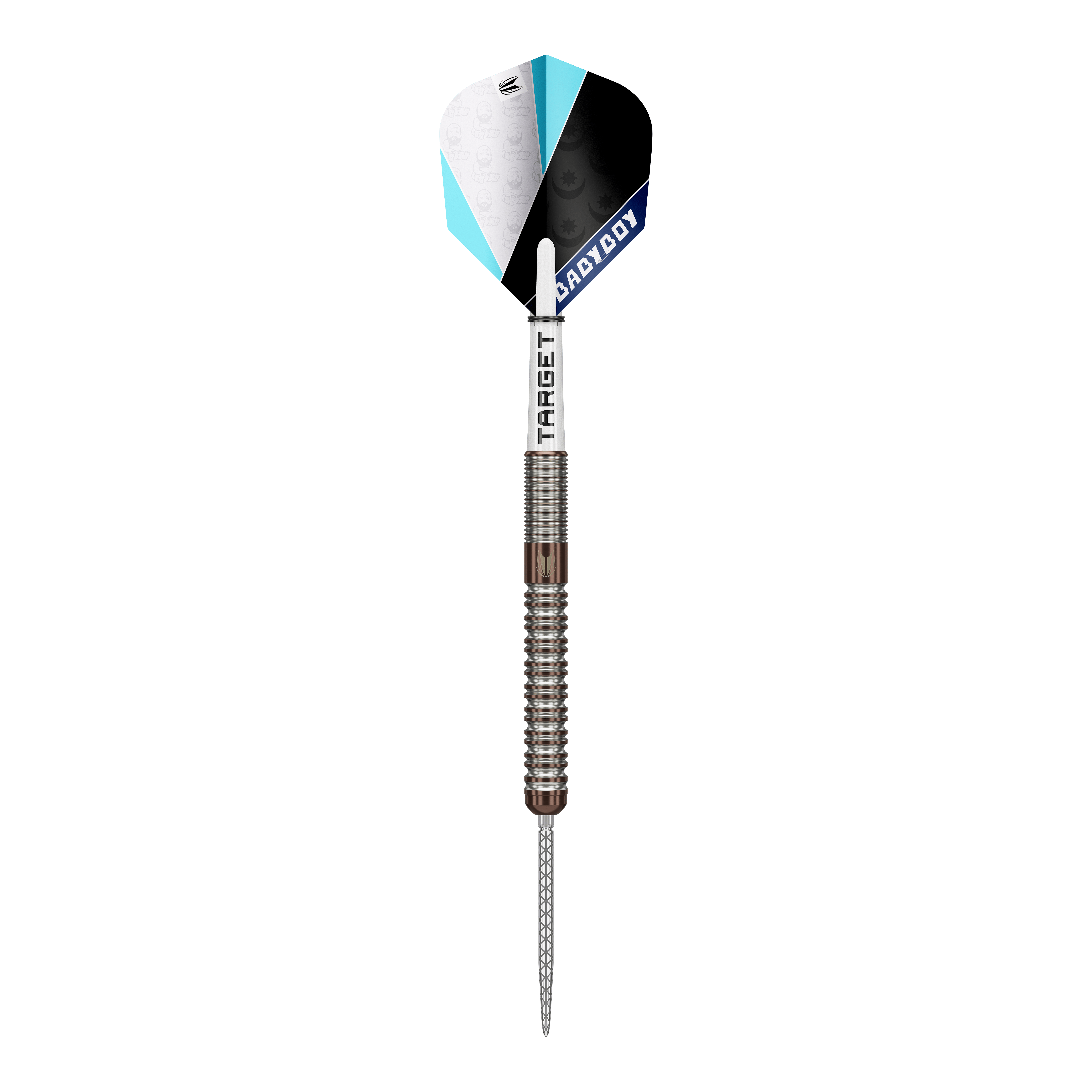 Fléchettes en acier Target Adam Lipscombe Swiss Points - 25 g Gezeigt werden die Target Adam Lipscombe Swiss Points Steeldarts. Sie eignen sich ideal für anspruchsvolle Dartspieler.