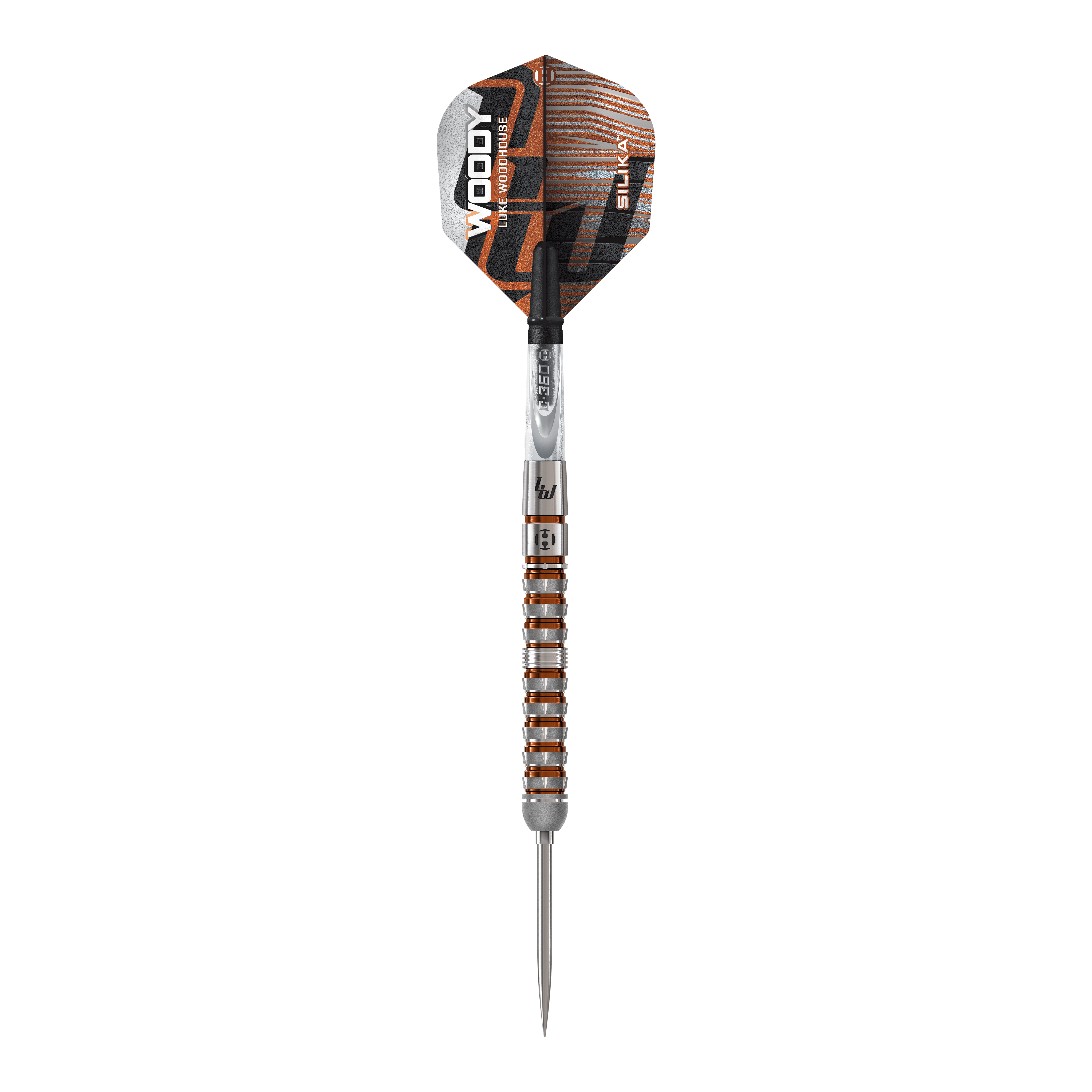 Fléchettes en acier à pointe rapide Luke Woodhouse série 3 de Harrow Zu sehen sind die Harrows Luke Woodhouse Series 3 Quick Point Steeldarts. Das Set ist ideal für ambitionierte Dartspieler.