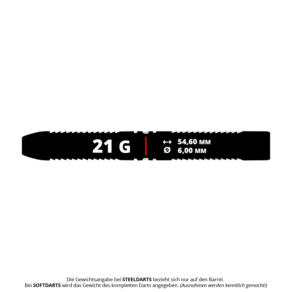 Fléchettes en acier Red Dragon Peter Wright, édition limitée 50 ans de carrière - 21 g Red Dragon Peter Wright 50 Years Player Limited Edition Steeldarts - 21g. Das Bild zeigt einen limitierten Steeldartpfeil von Red Dragon zu Ehren von Peter Wright.