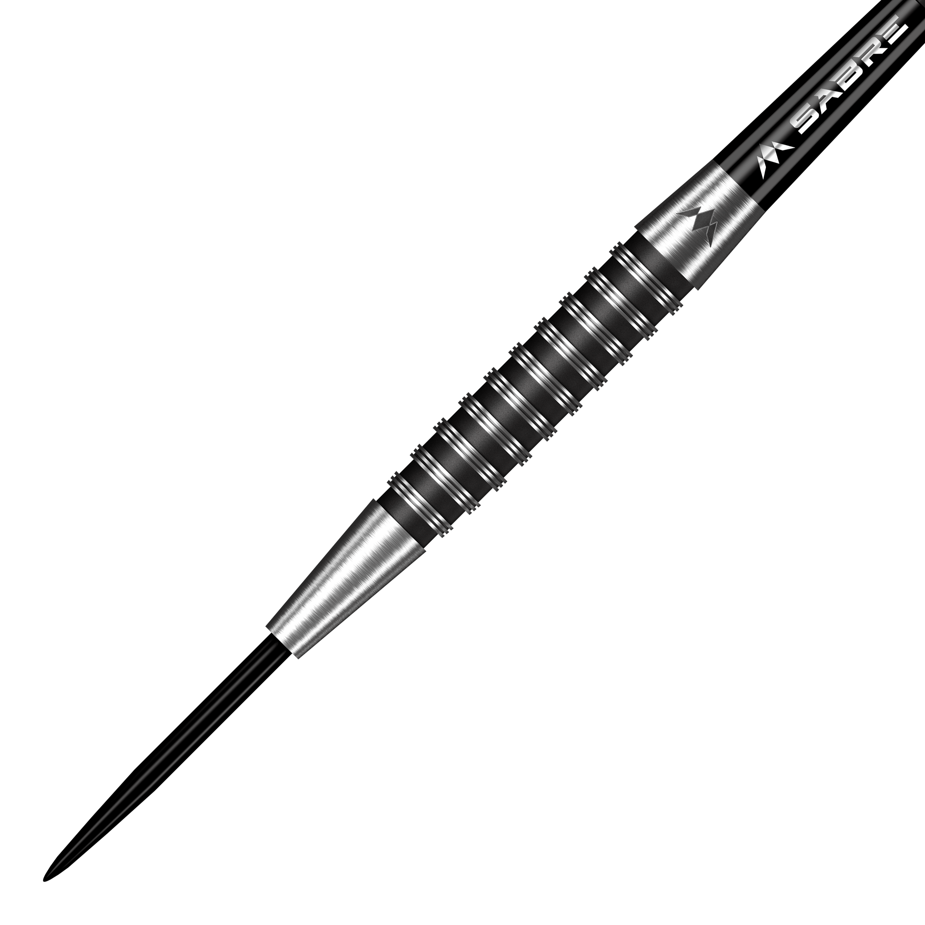 Fléchettes Mission Kunai en acier PVD noir - 23 g Das Bild zeigt Mission Kunai Black PVD Steeldarts - 23g. Diese hochwertigen Steeldarts haben ein modernes schwarzes Design.