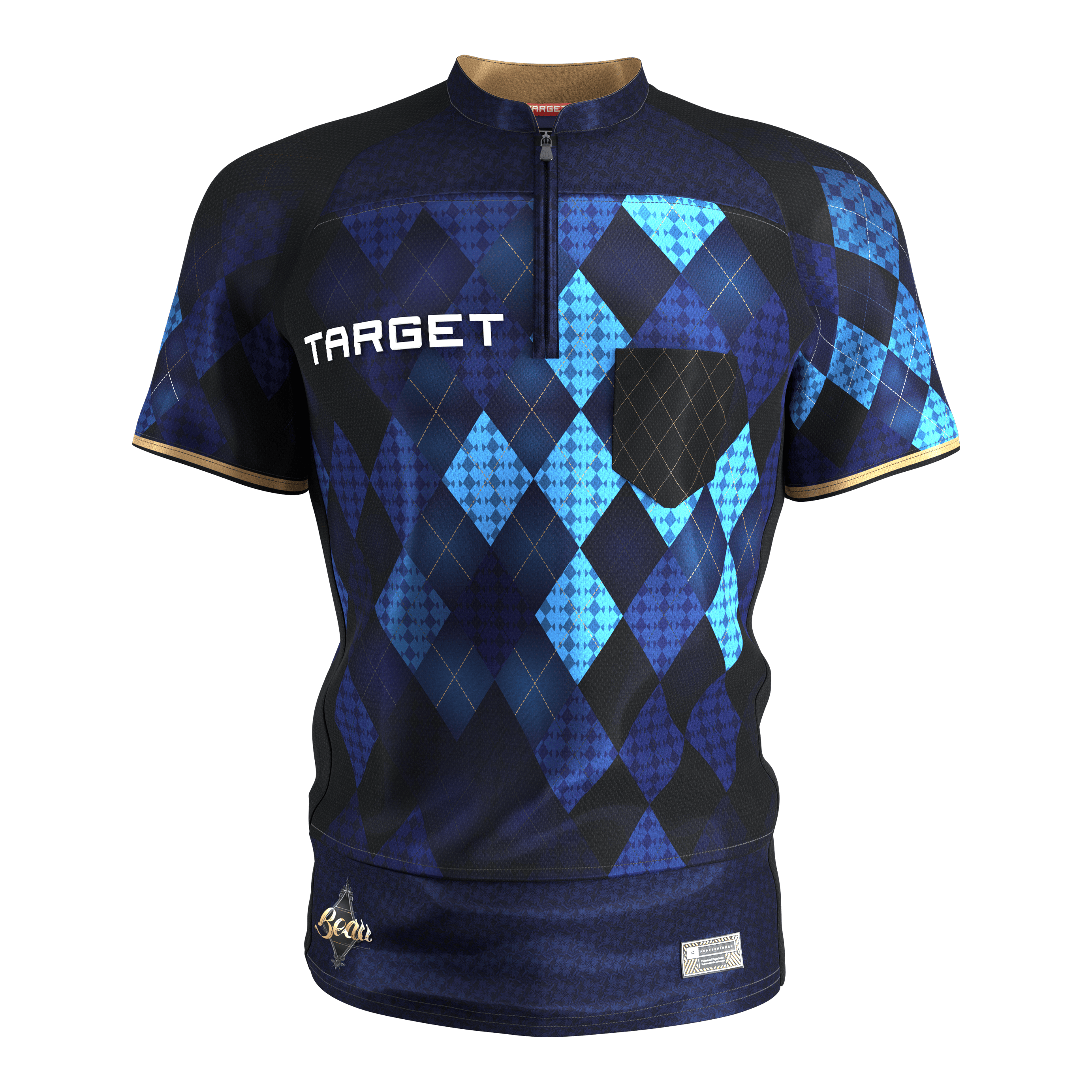 T-shirt de fléchettes Target Beau Greaves 2027 Das Target Beau Greaves Dartshirt 2027 ist auf diesem Bild zu erkennen. Es ist eine passende Bekleidung für Dartsportler.