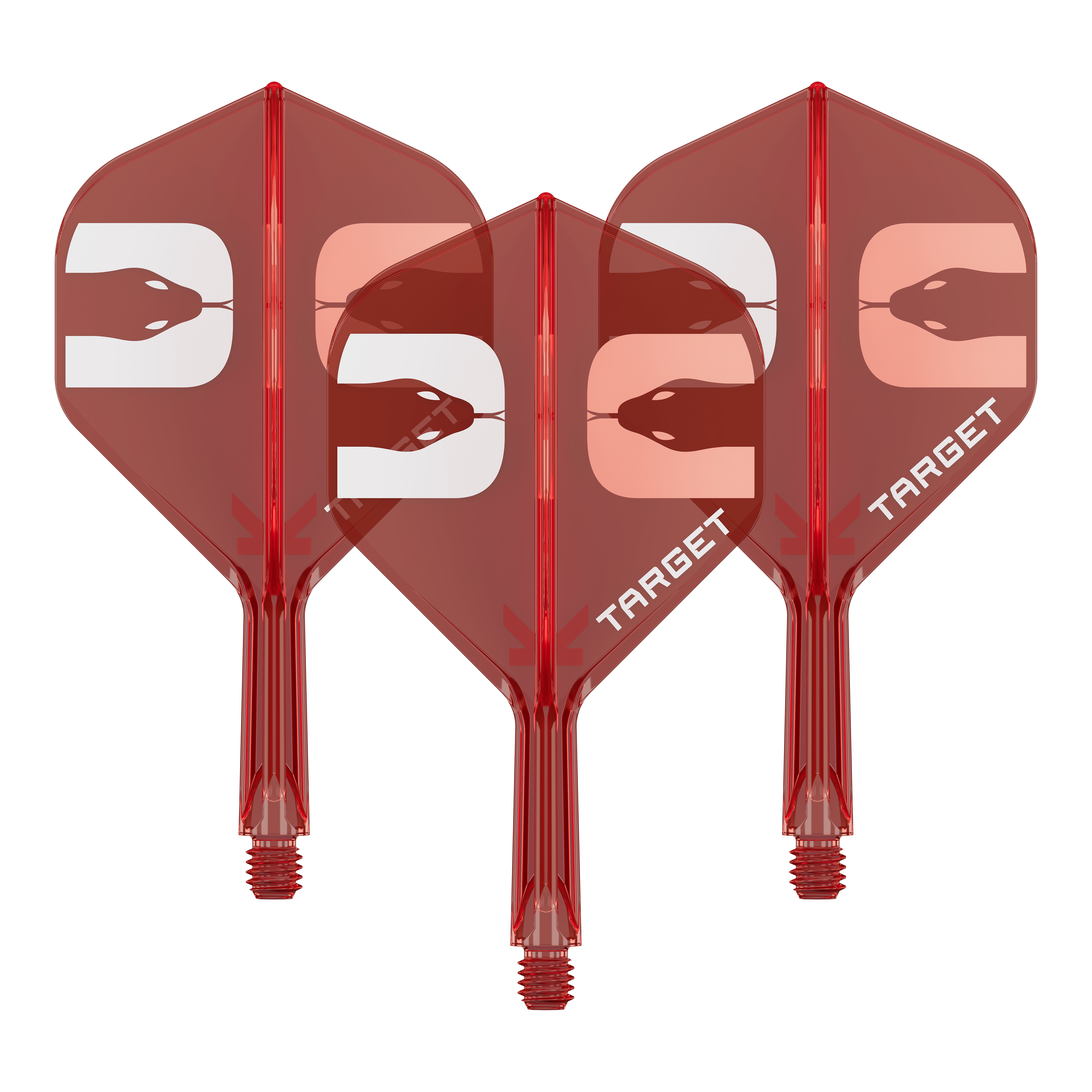 Volants standard Target K-Flex Nathan Aspinall n°2 Zu sehen ist ein Dart-Flight-System-Set. Es handelt sich um das Target K-Flex Nathan Aspinall No2 Standard Flight-System mit einer Länge von 19mm.