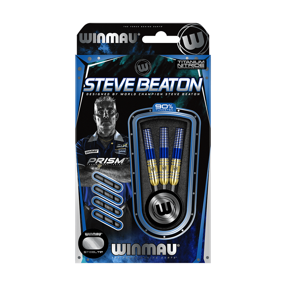 Fléchettes Winmau Steve Beaton Tungsten Steel